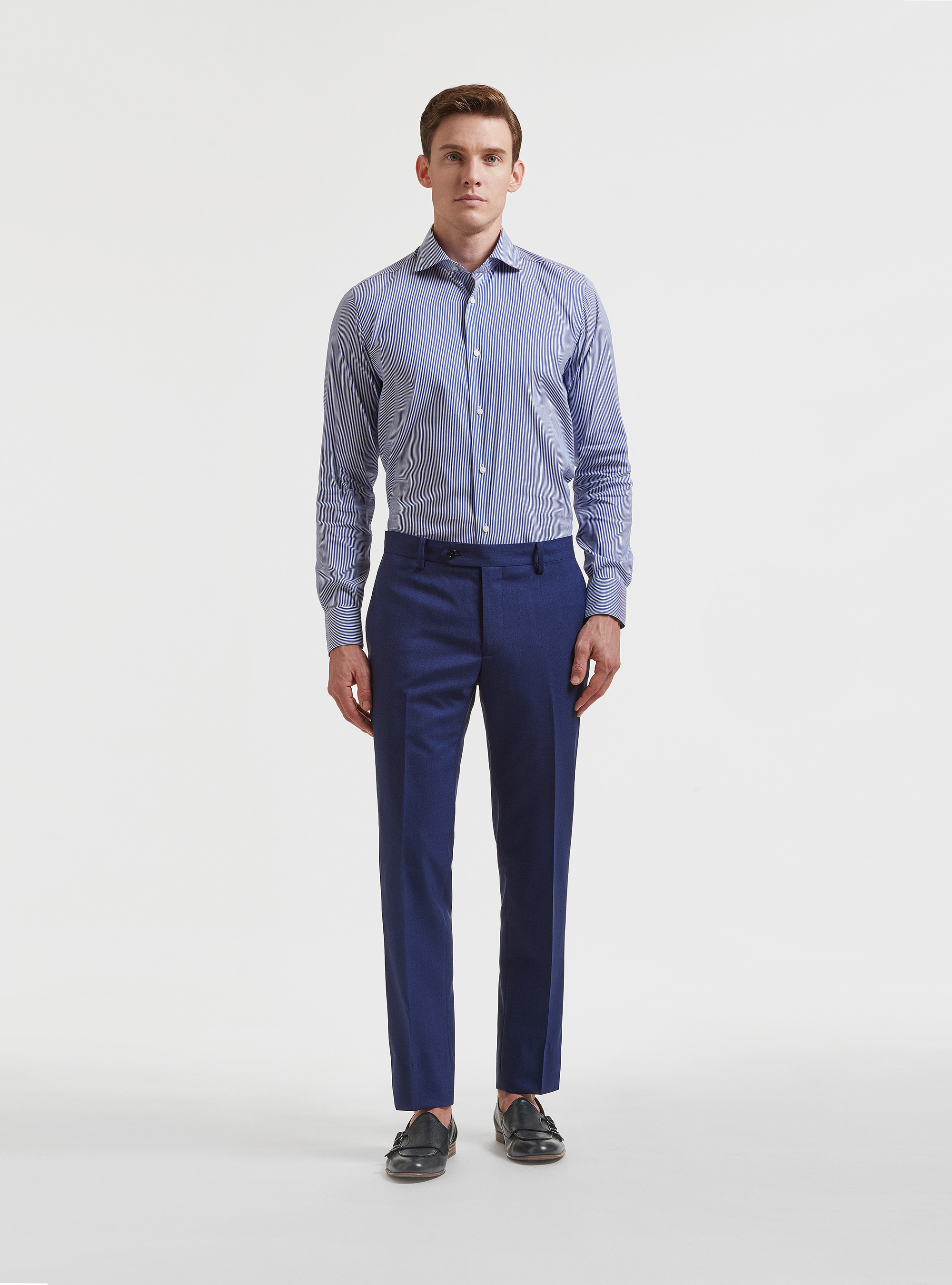 Anzughose aus reiner Wolle Vitale Barberis Canonico, BLUE 0241C