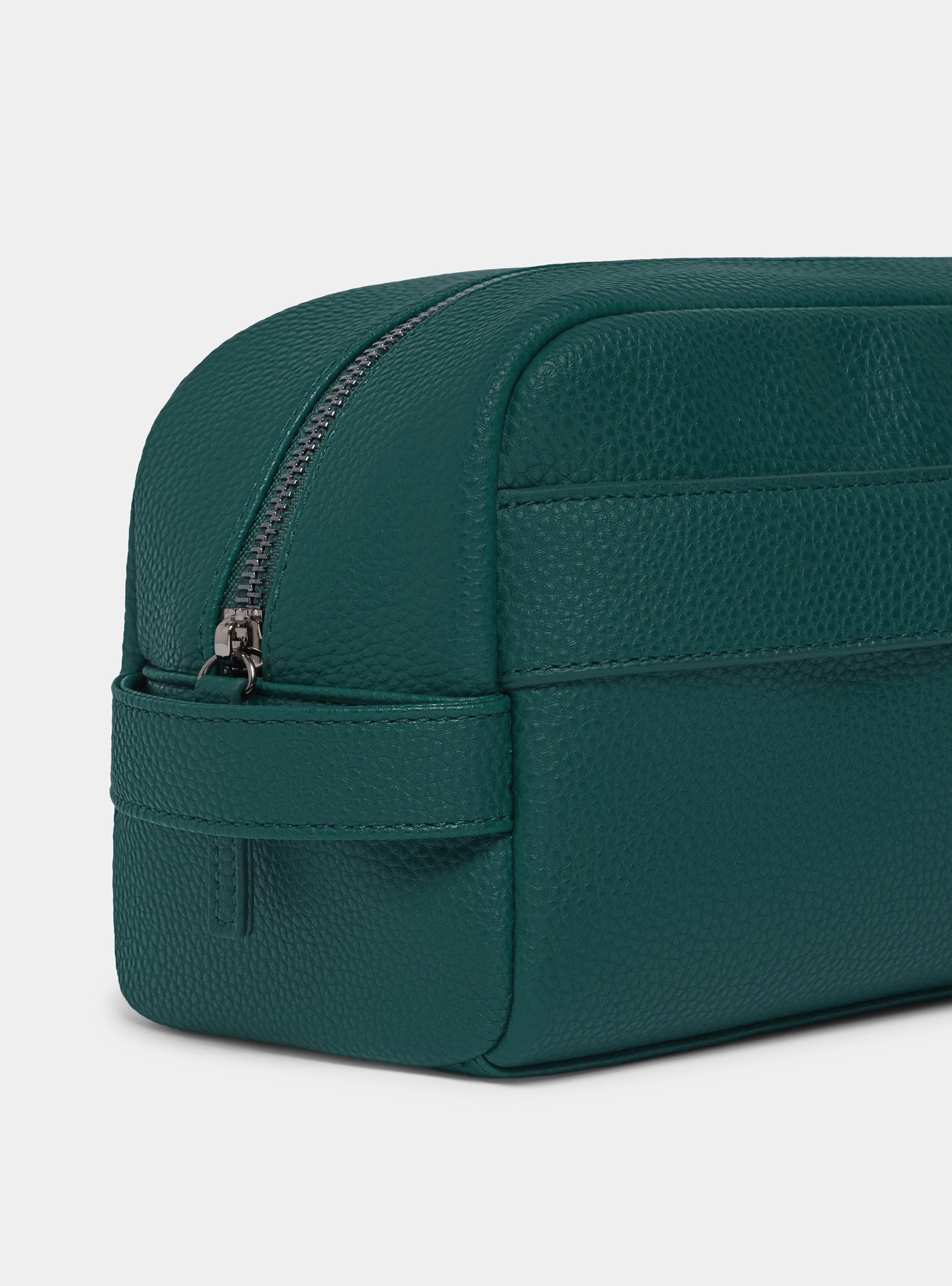 Necessaire with zip, GREEN