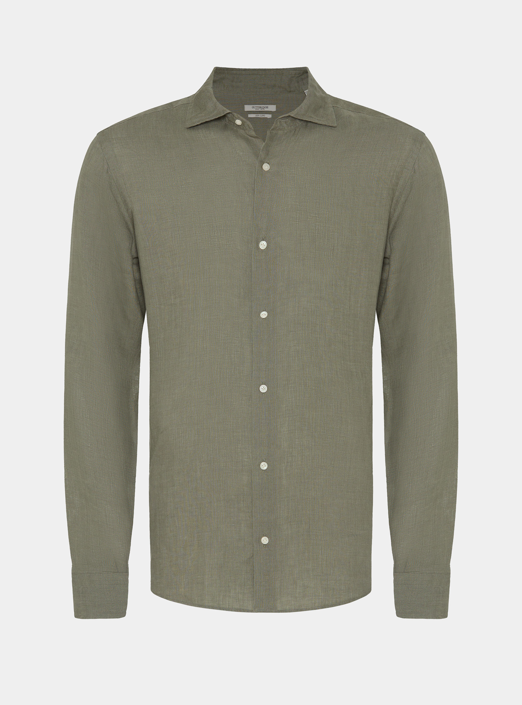Pure linen shirt, SALVIA 0602C