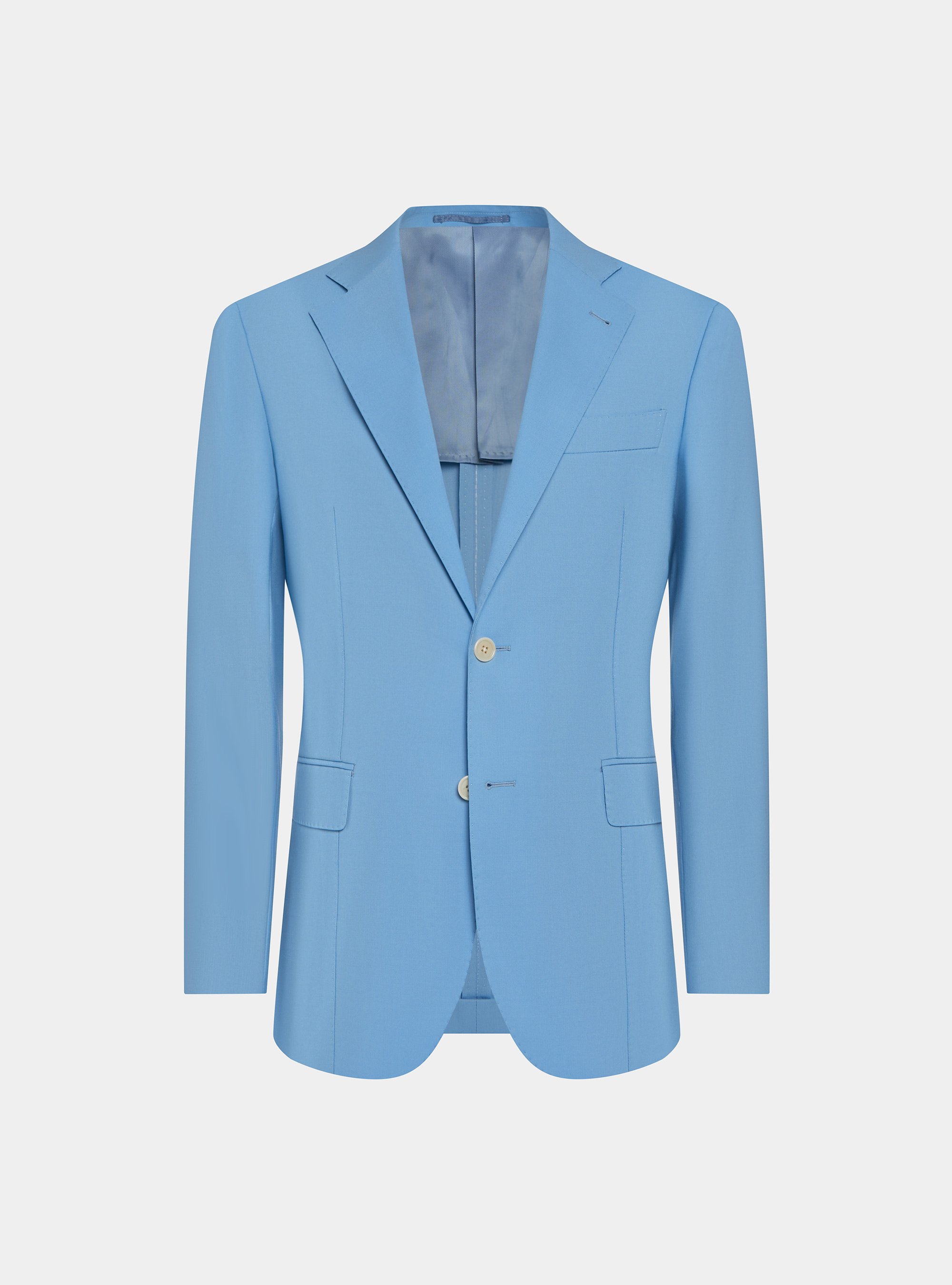 Veste en pure laine Vitale Barberis Canonico, BLEU CIEL