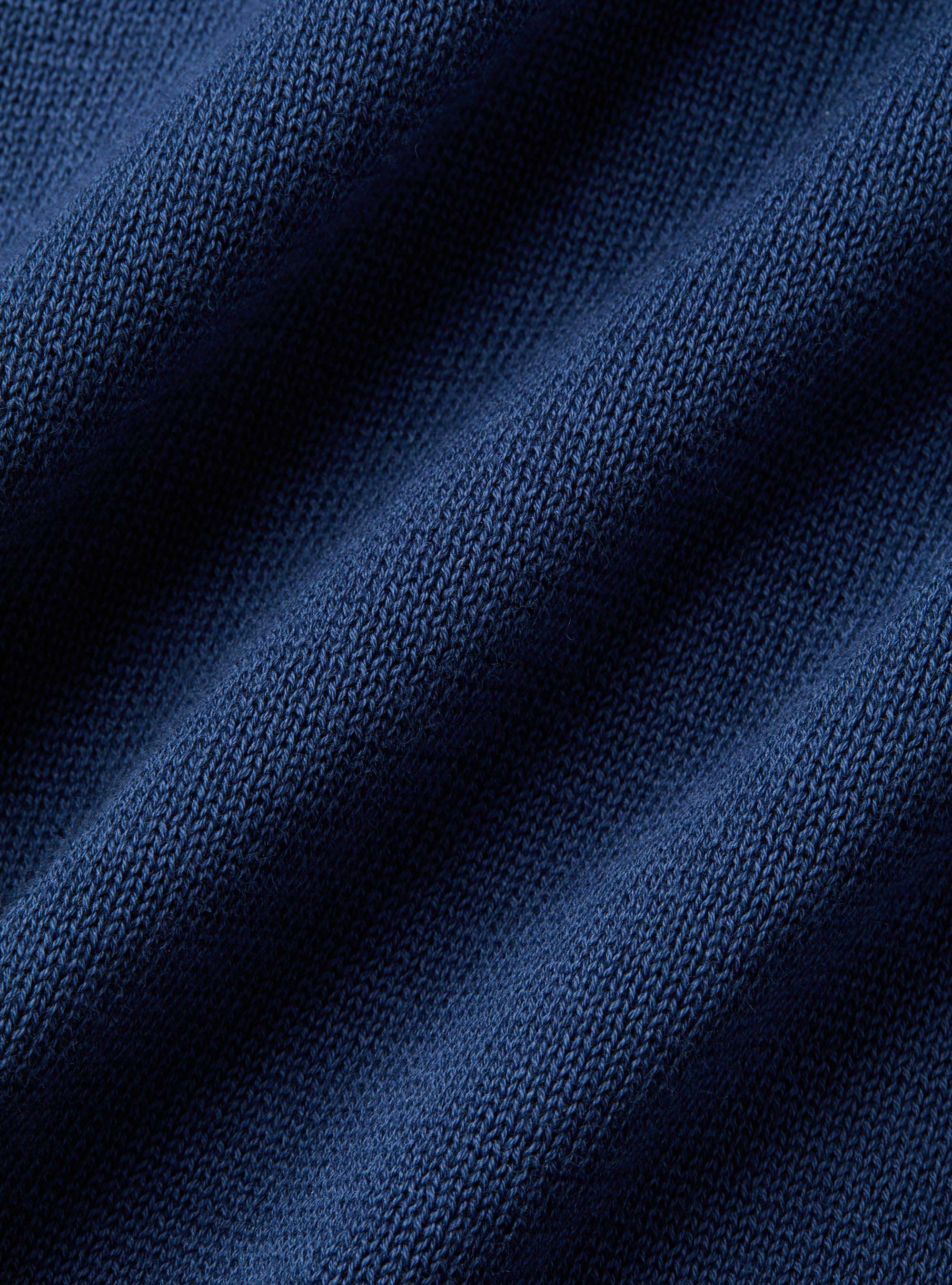 Zweireihige Baumwollstrickweste, INCHIOSTRO 0232C