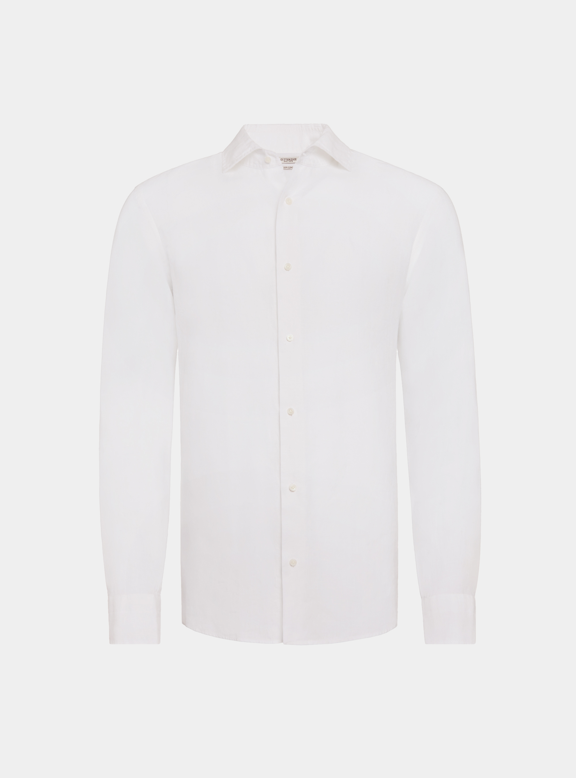 Pure linen shirt, WHITE