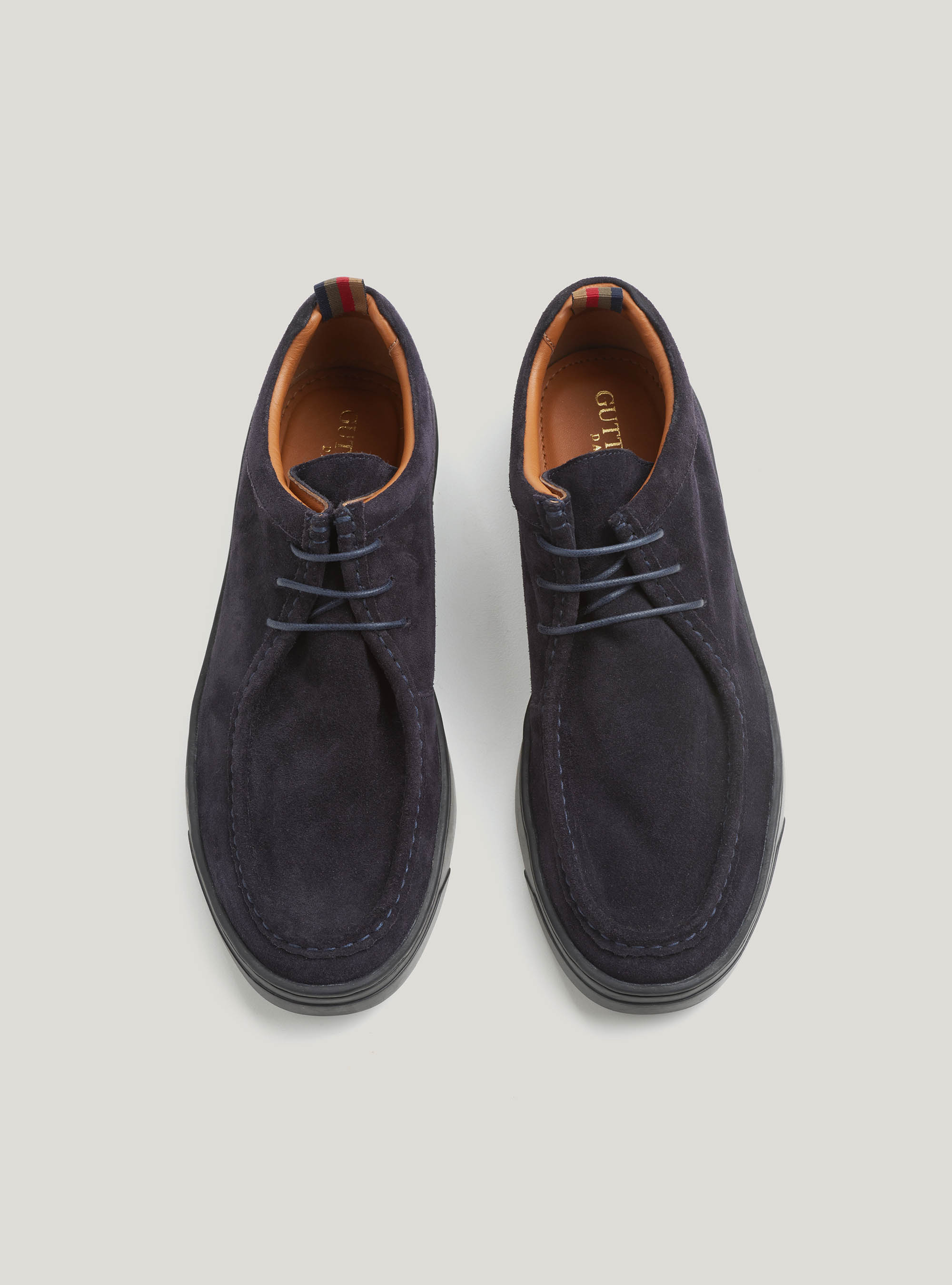 Suede shoes, NAVY BLUE