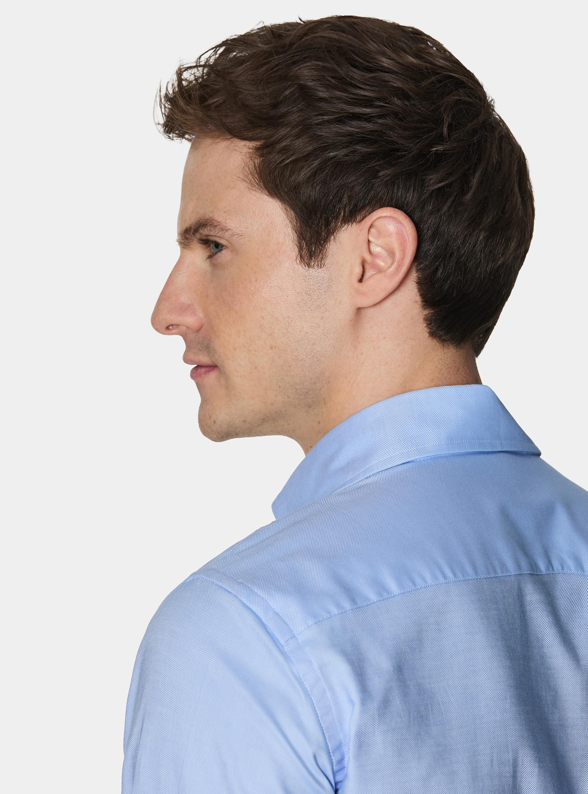 Oxford cotton shirt, LIGHT BLUE