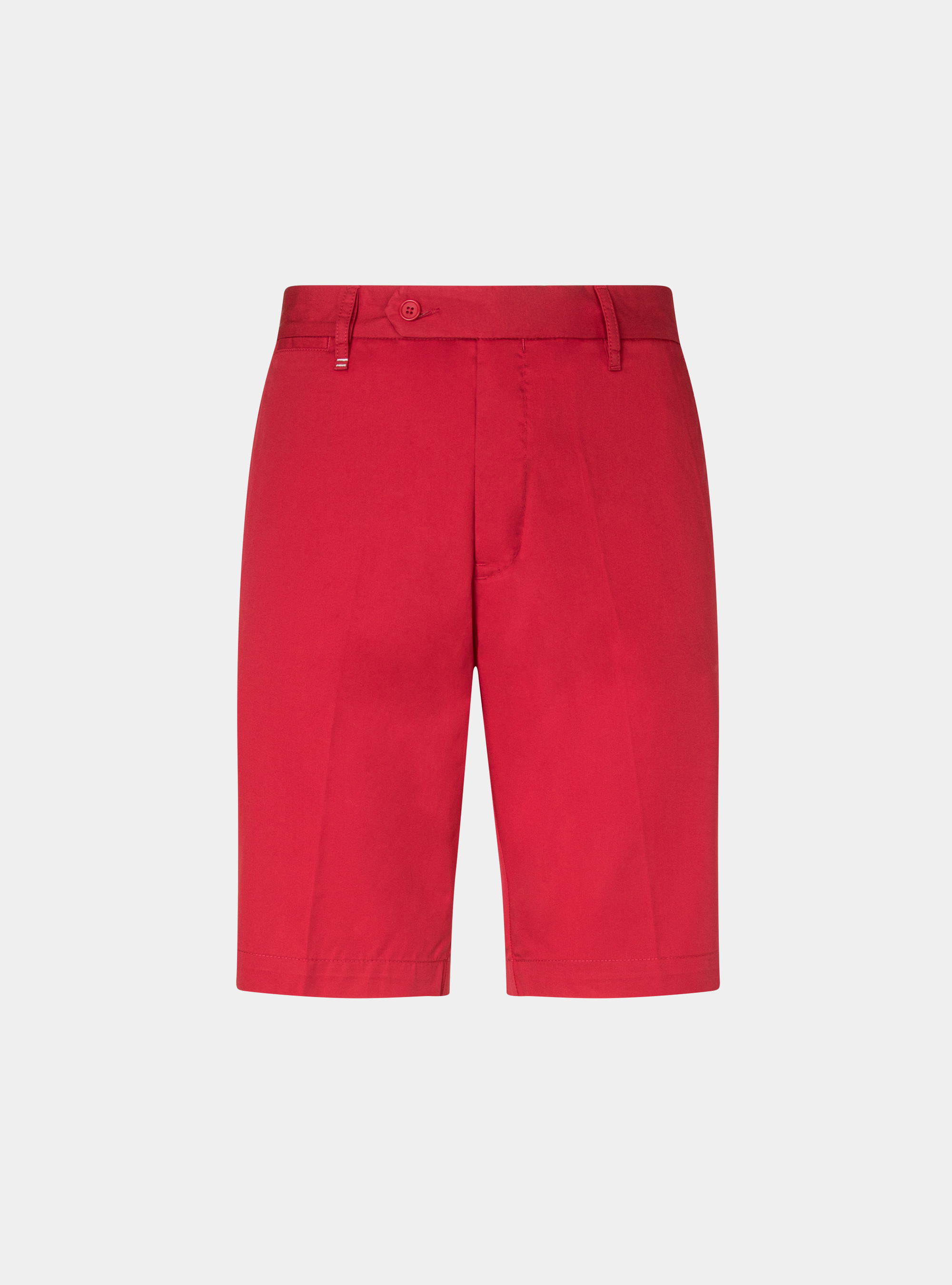 Bermudas de sarga ligera, ROJO