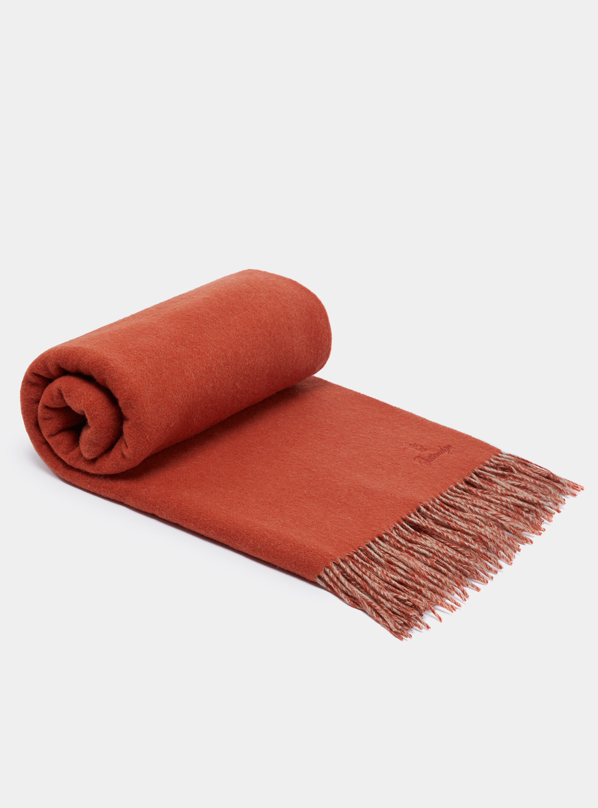 Cashmere blend plaid, TERRACOTTA