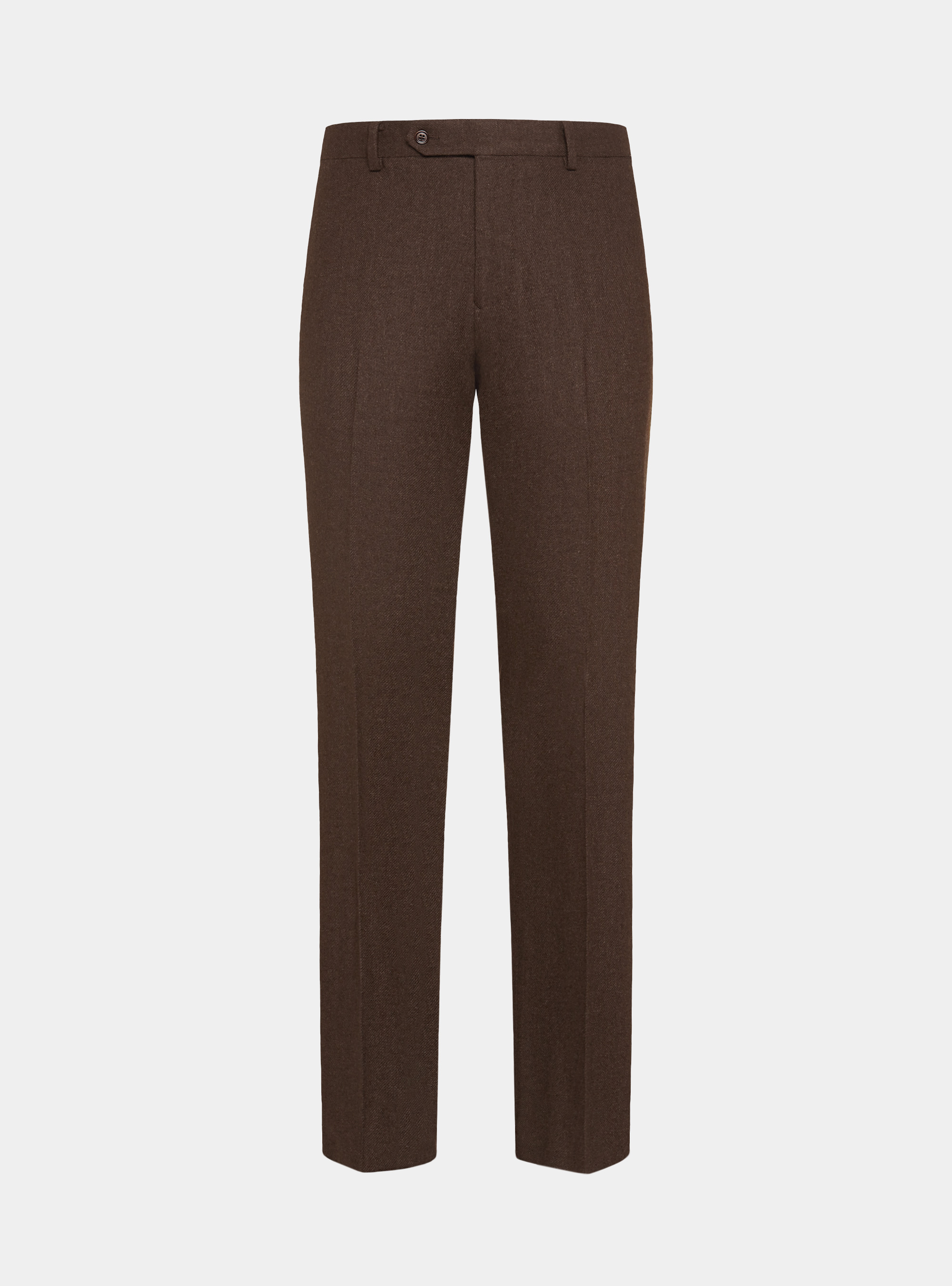 Flannel trousers, BROWN