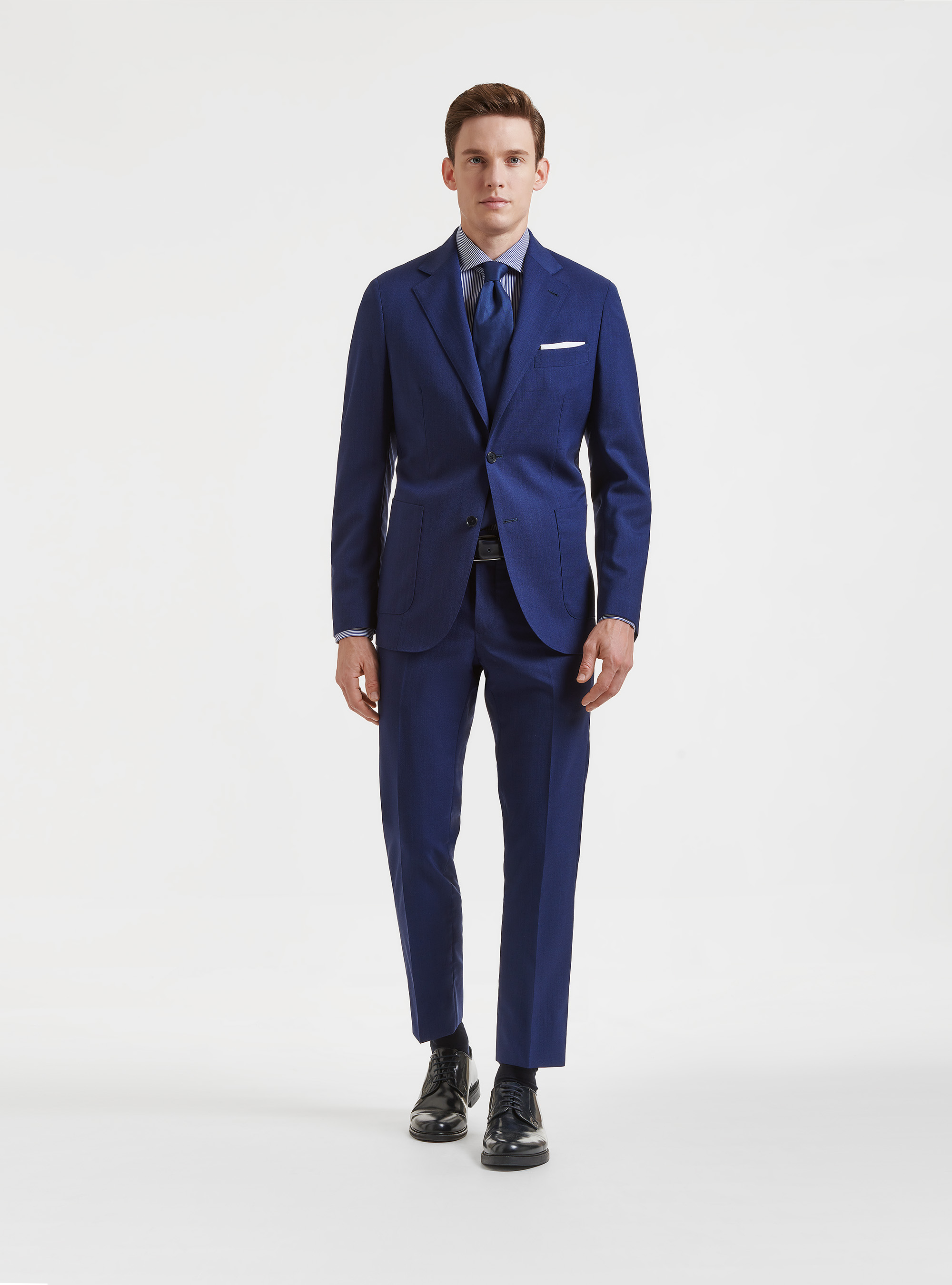 Anzugjacke aus reiner Wolle Vitale Barberis Canonico, BLUE 0241C
