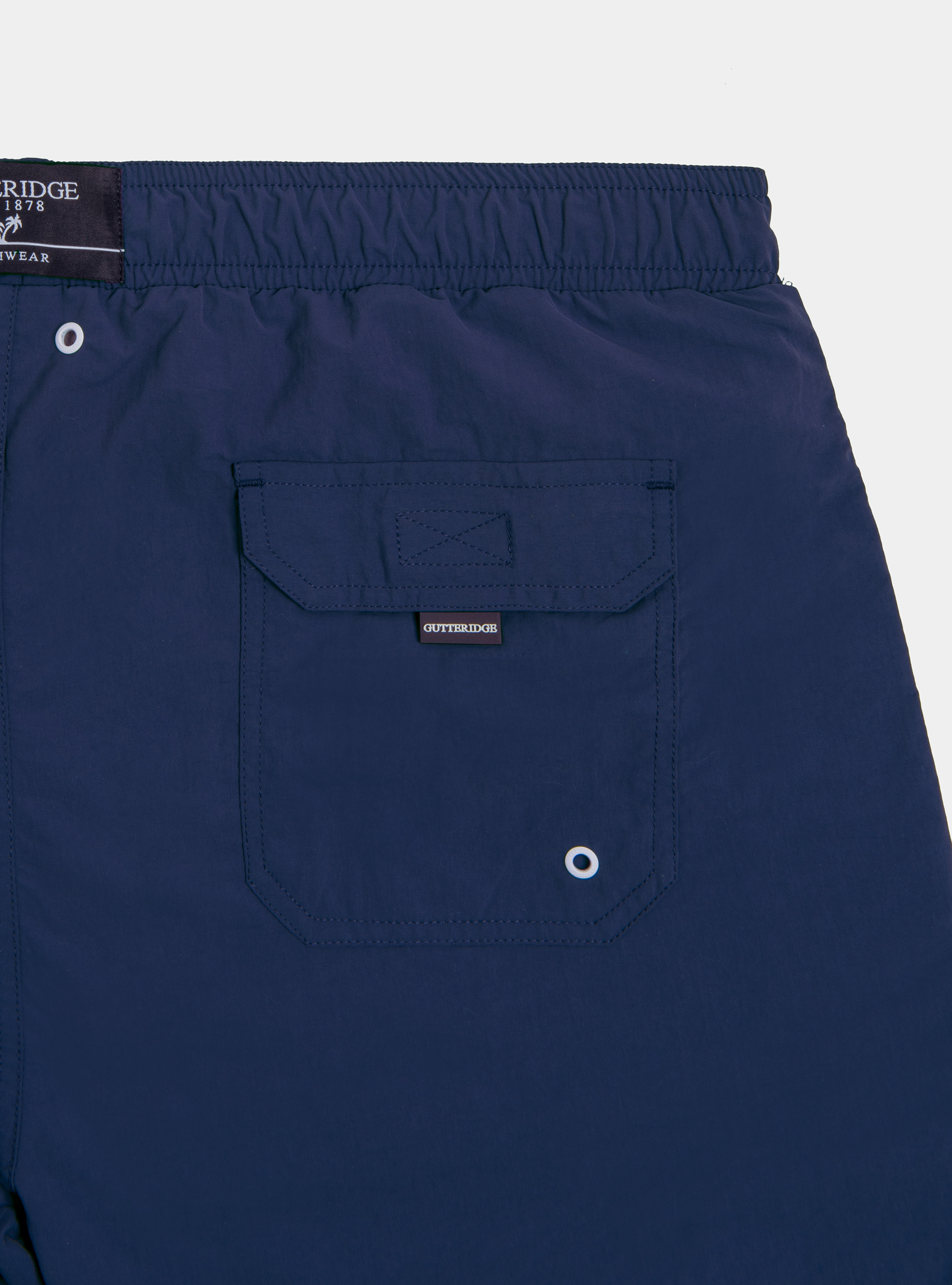 Basic plain swimwear, BLUE
