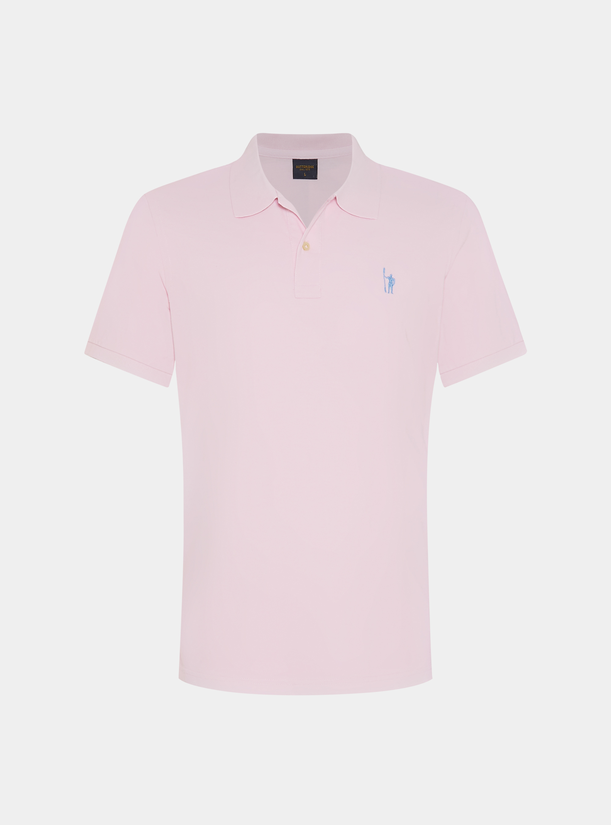 Polo classica in piquet, ROSA
