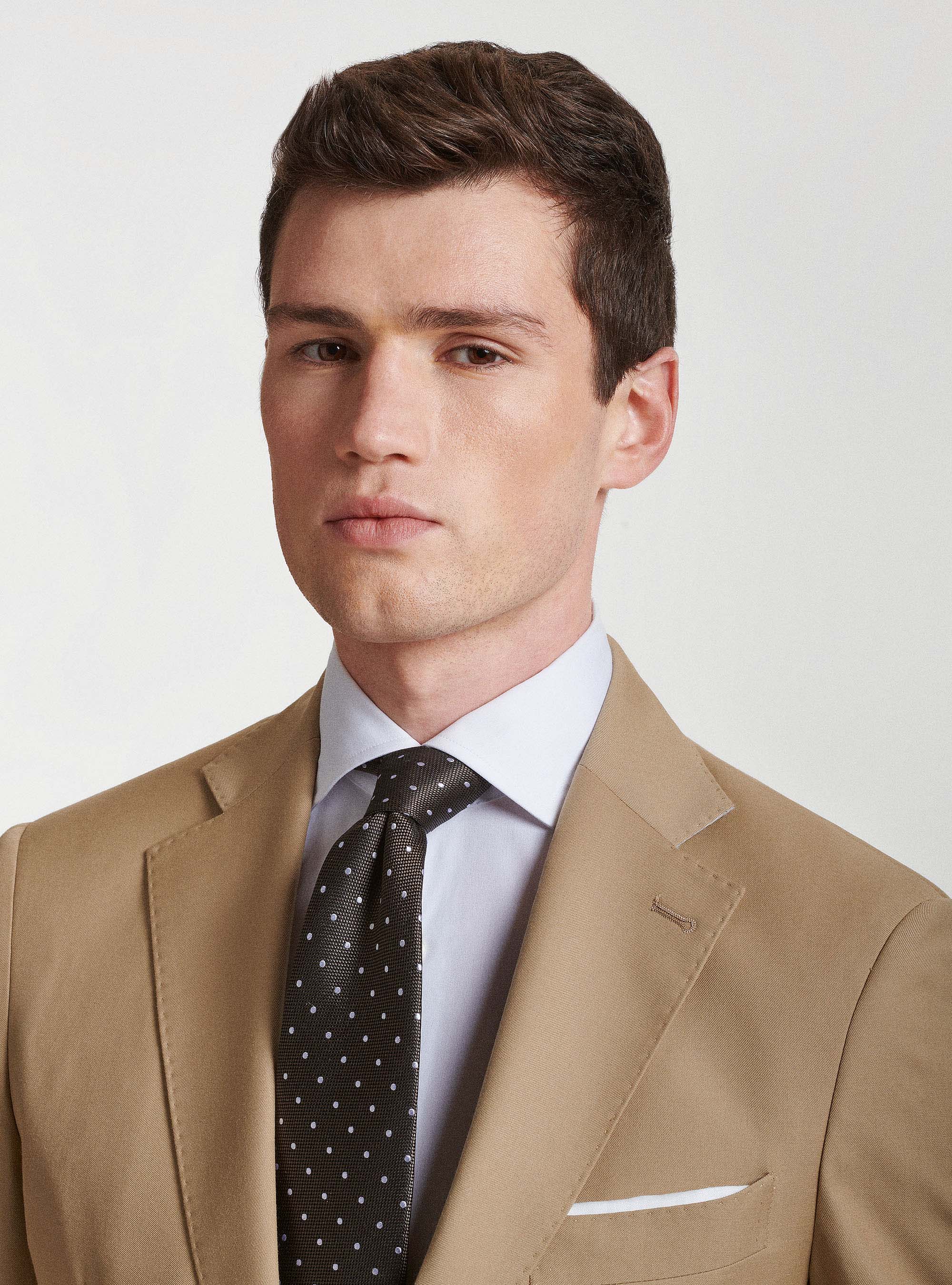 Giacca per abito slim fit, SABBIA