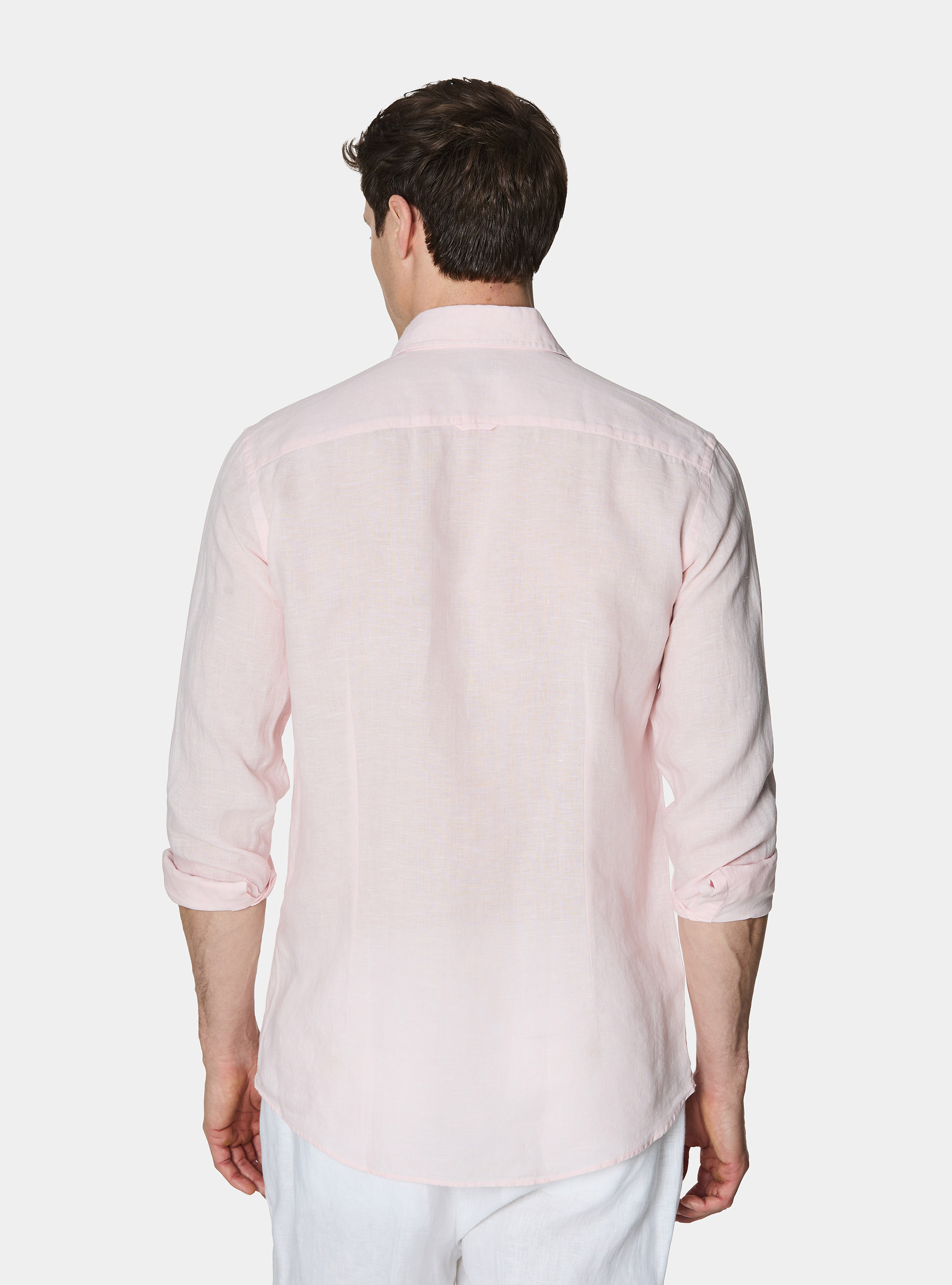 Pure linen shirt, PINK