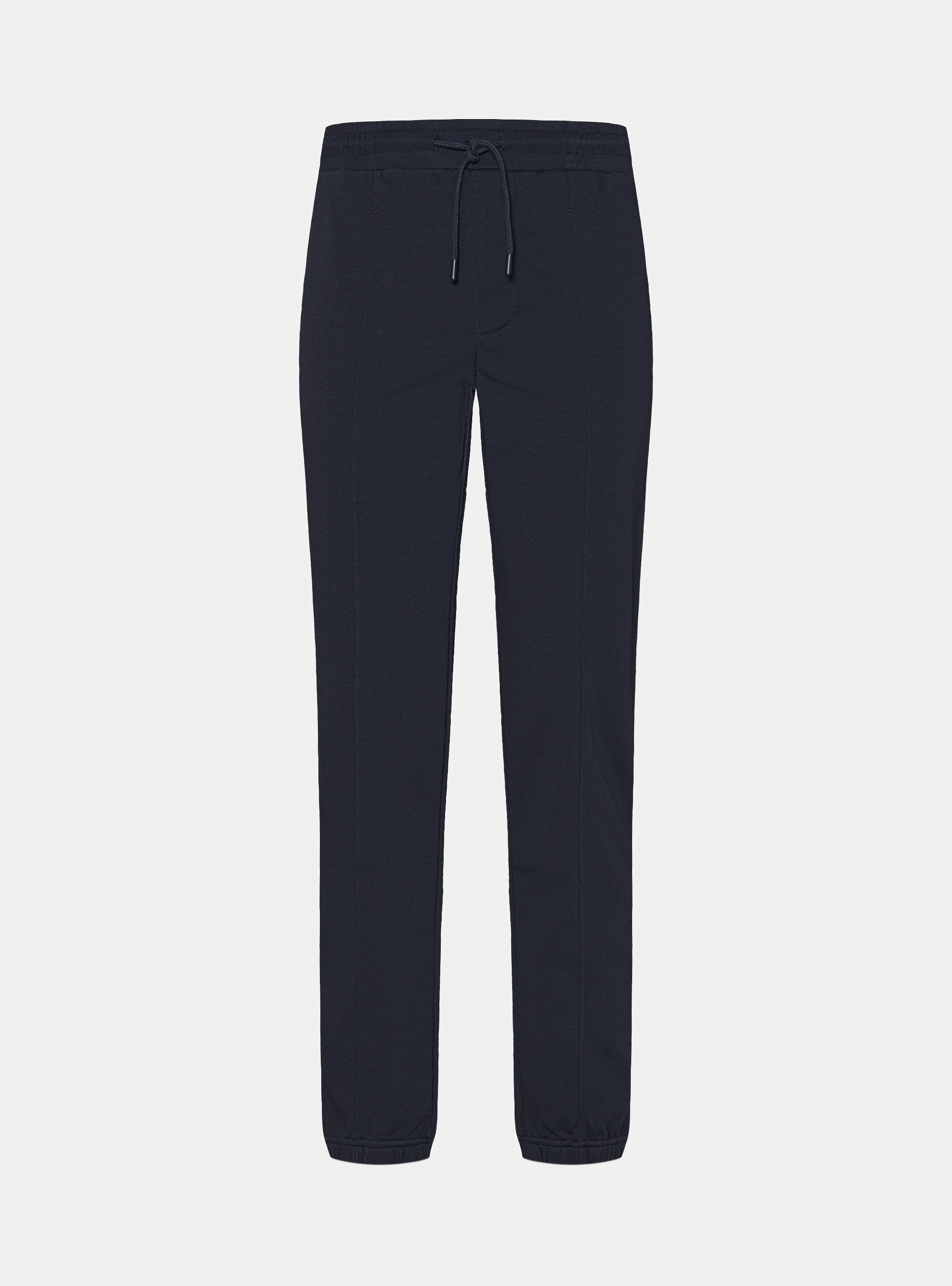 GT01 trousers in fleece, NAVY BLUE