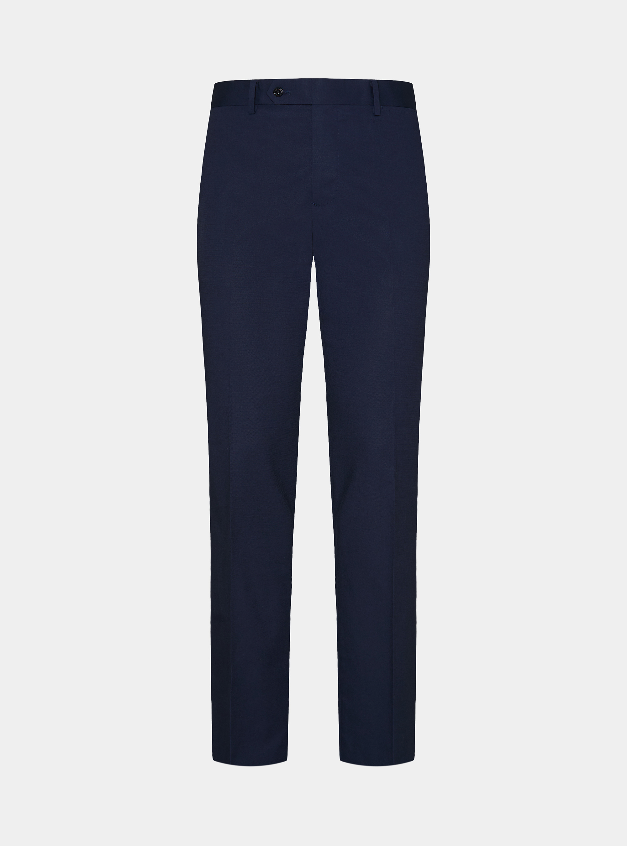 Cotton suit trousers, NAVY BLUE