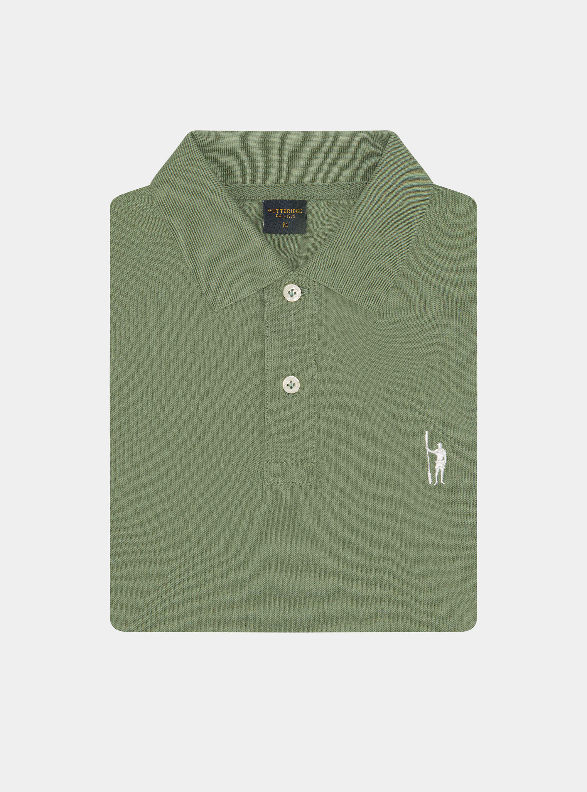 Klassisches Piqu&eacute;-Poloshirt, VERDE SALVIA 0604C