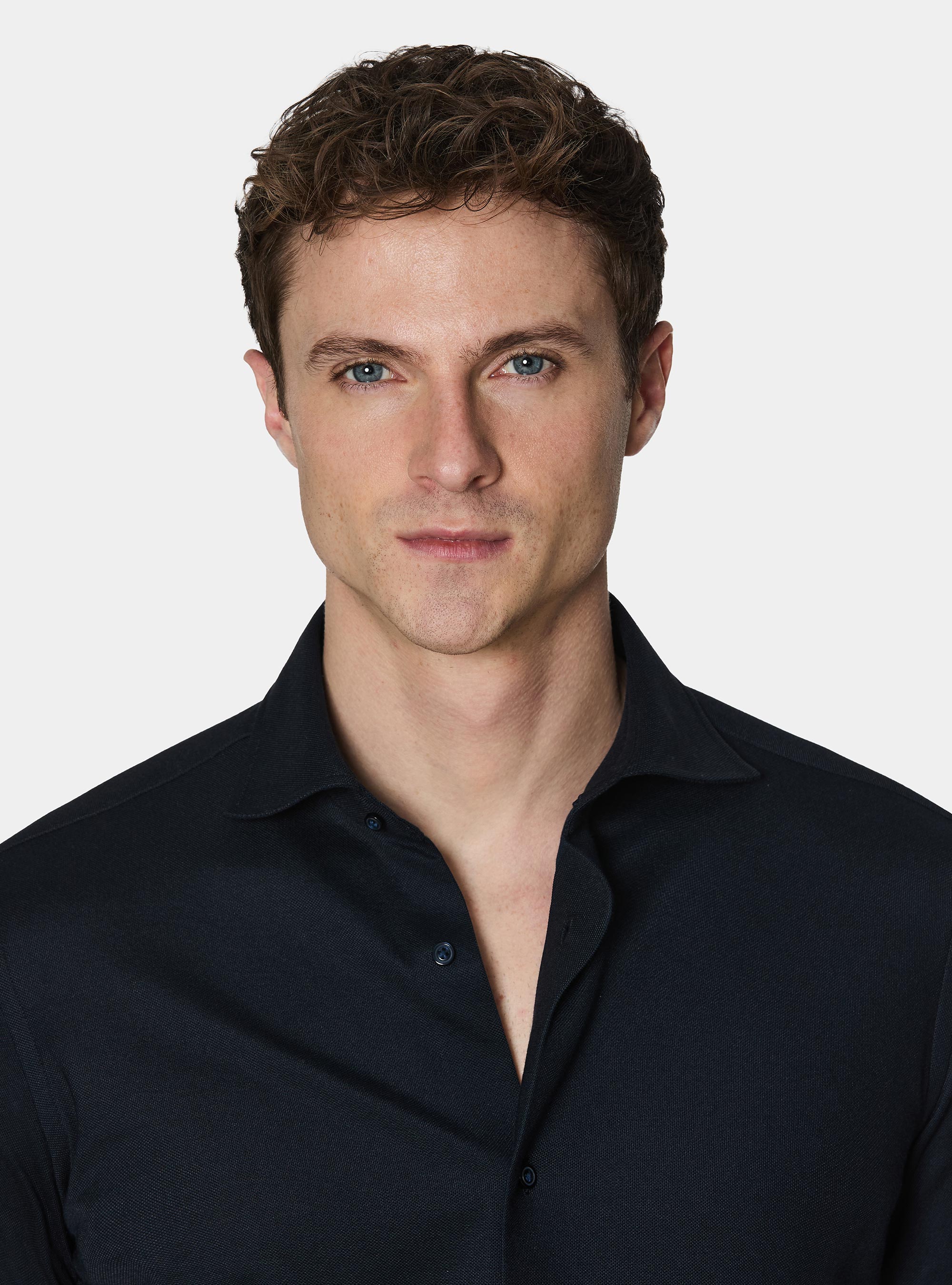 GT01 Poloshirt aus Piqu&eacute;-Baumwollmischung, NAVY 0218C