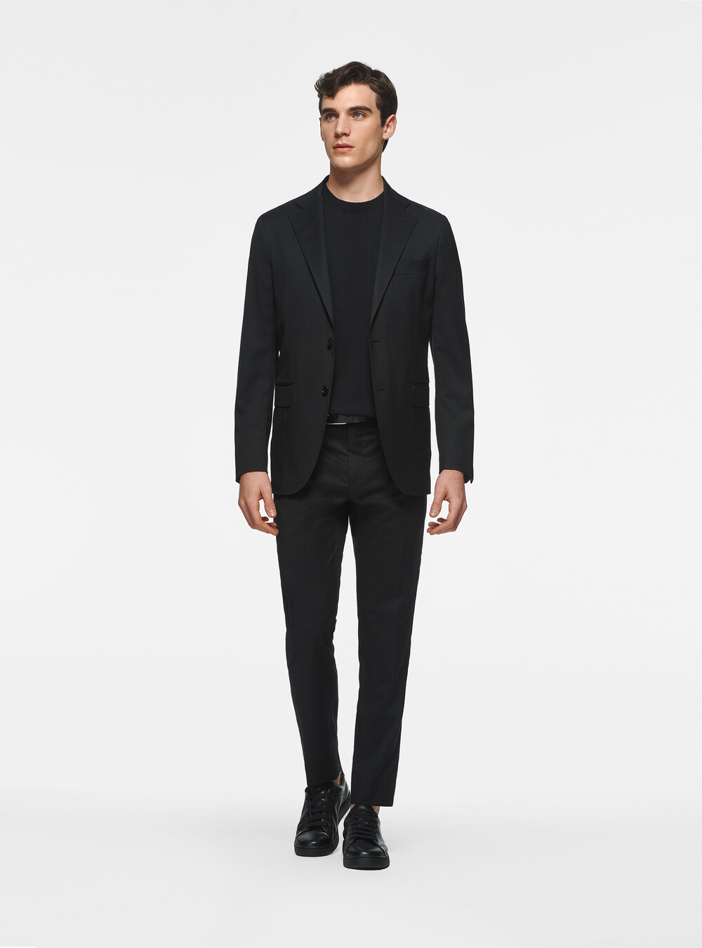 Giacca in pura lana superfine 110's, NERO
