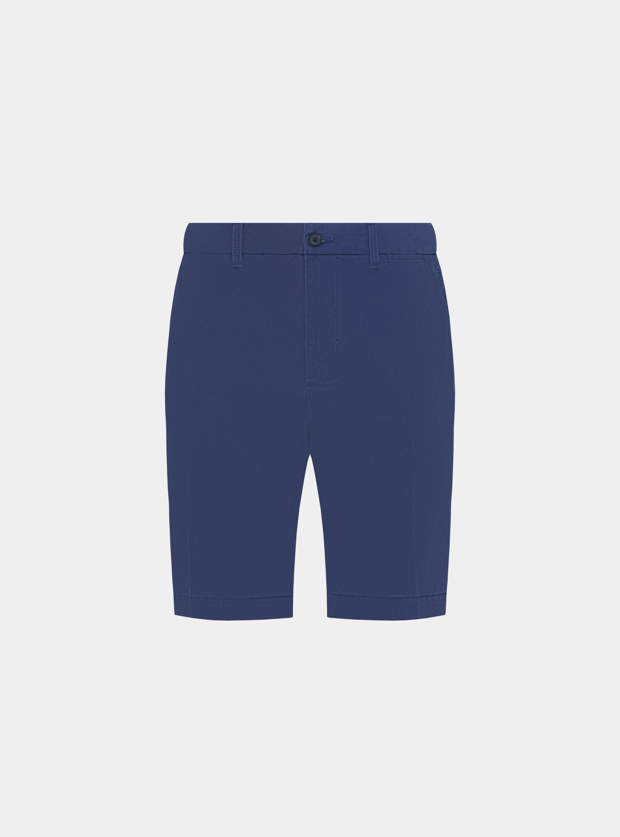 Bermudashorts aus Baumwolltwill, BLUE 0241C