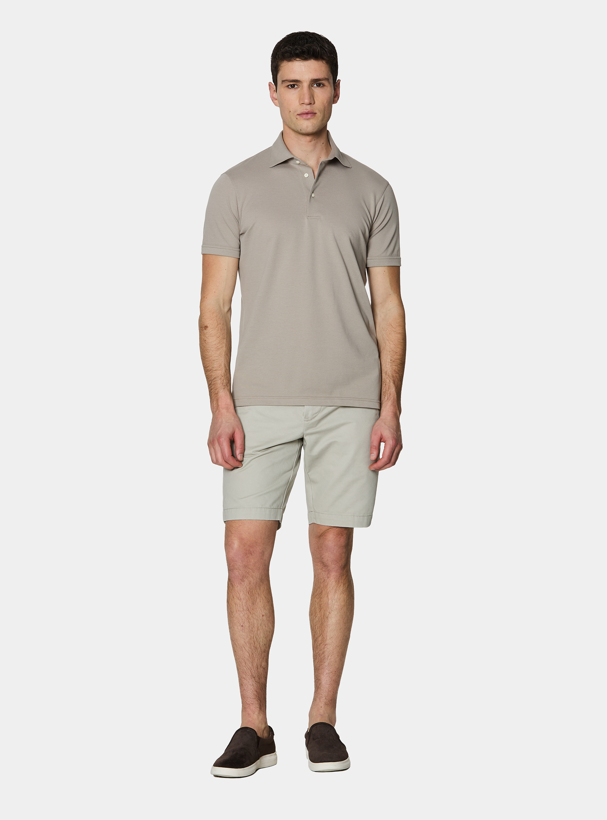 Polo en piqu&eacute; extensible GT01, SABBIA 0591C