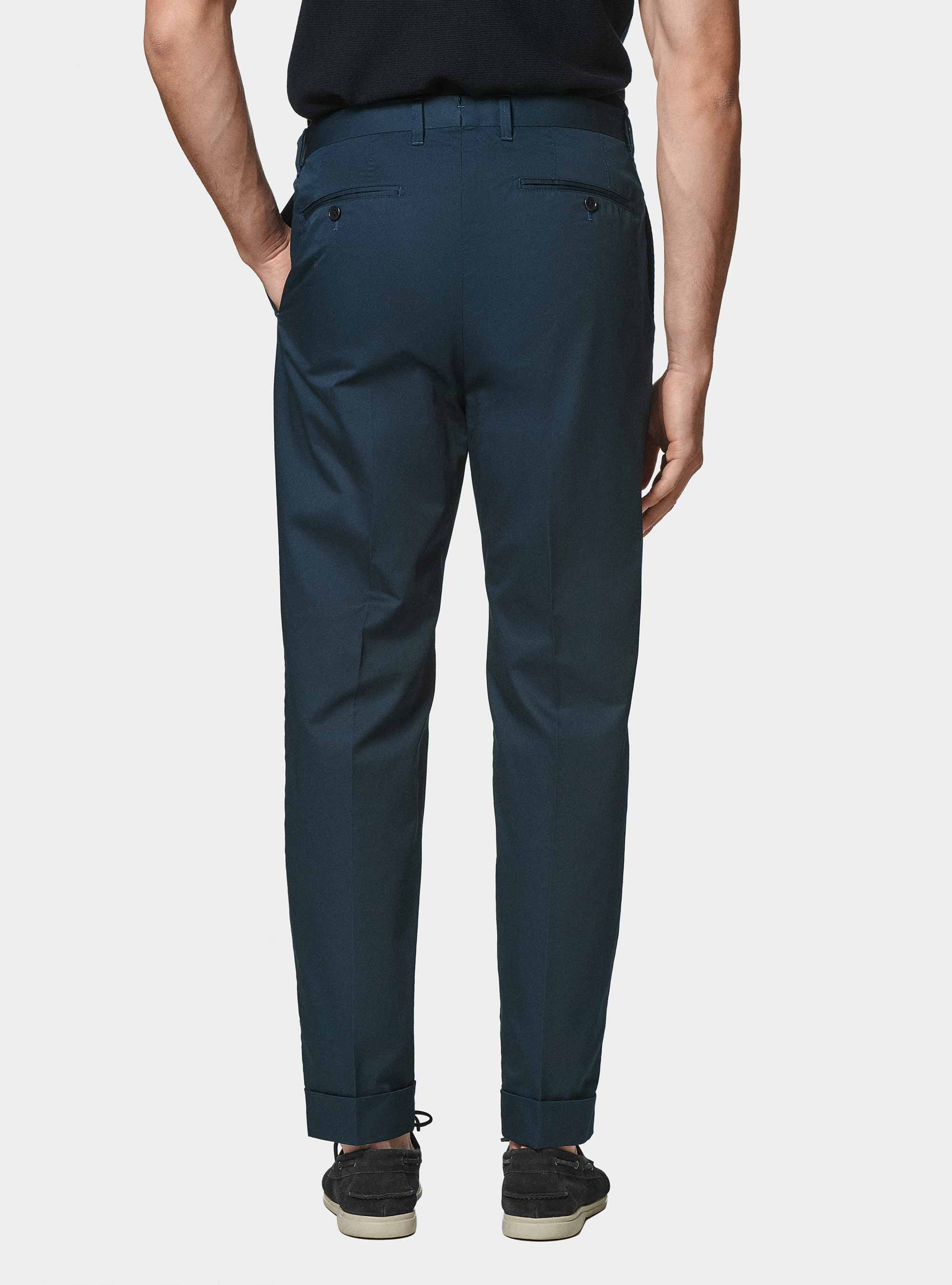 Abn&auml;herhose aus Baumwollpopeline, NAVY 0218C