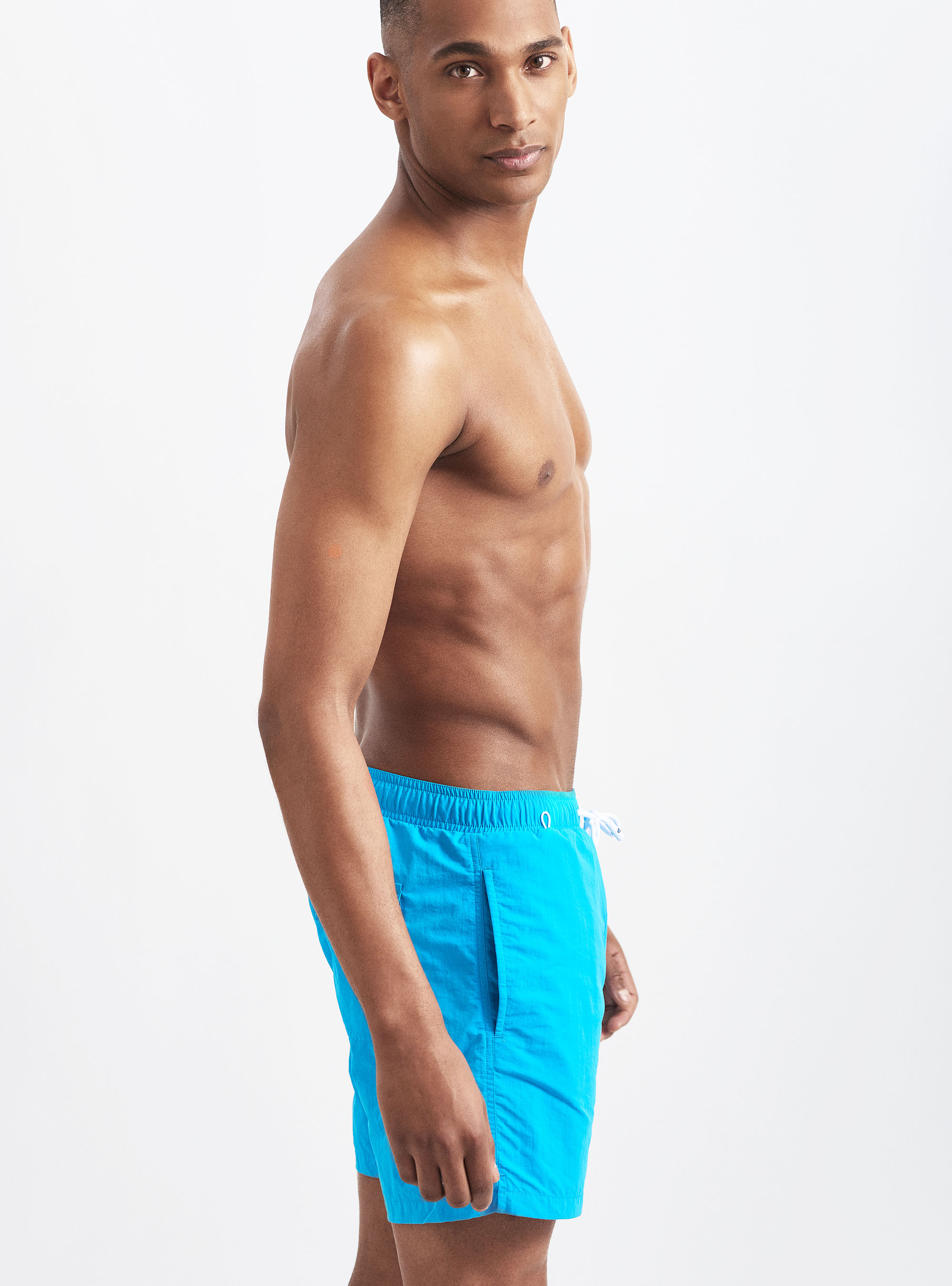 Basic plain swimwear, TURCHESE 0258C