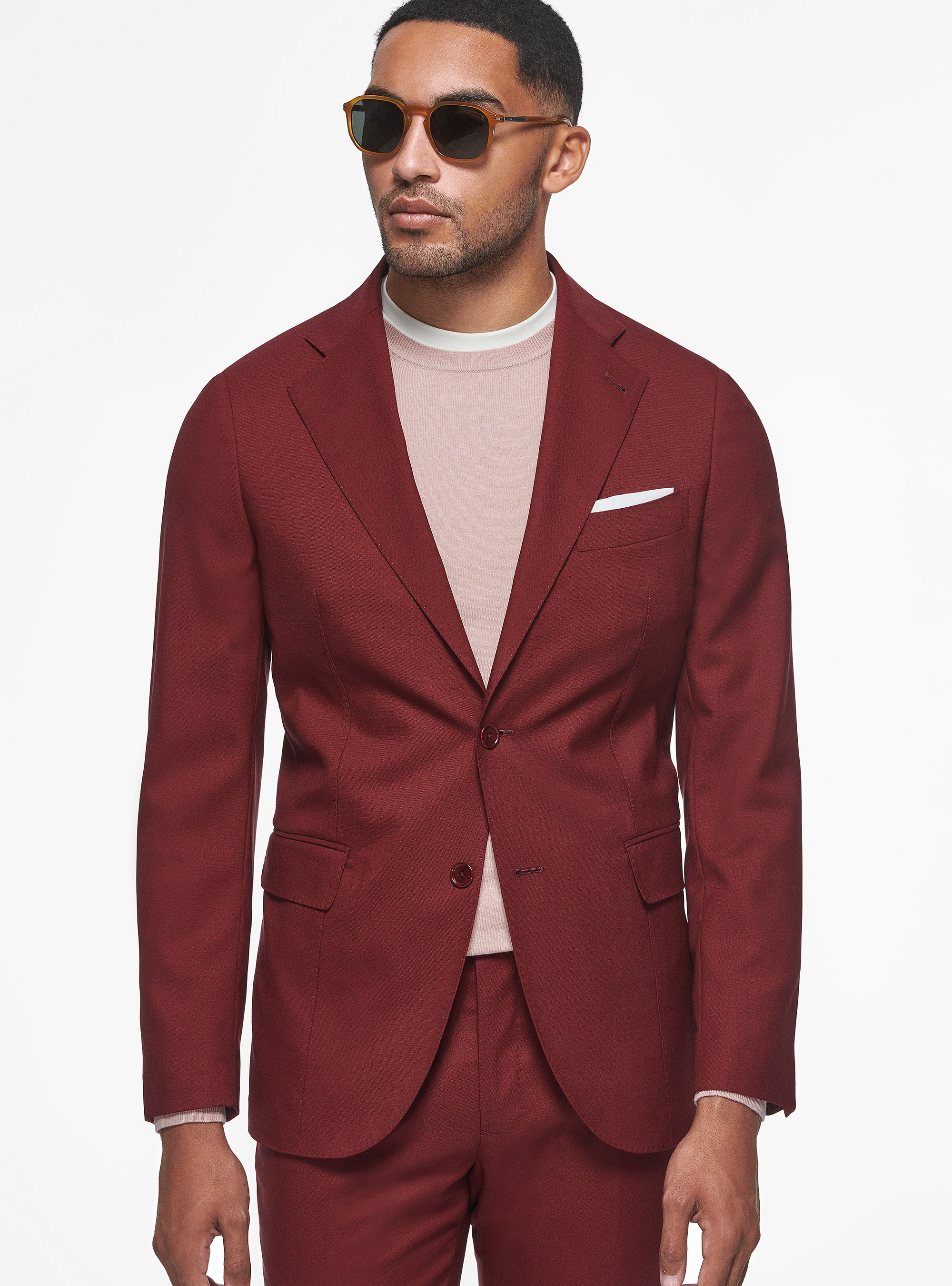 Veste en pure laine Vitale Barberis Canonico, BORDEAUX