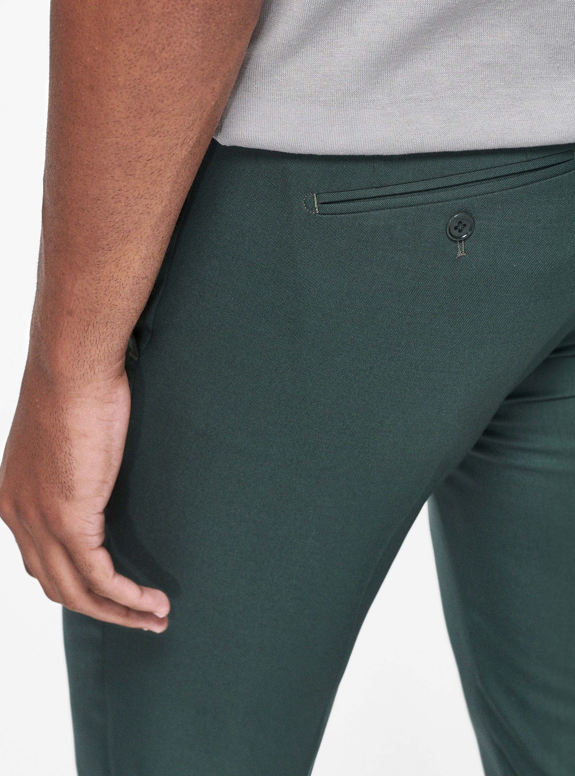 Pure wool trousers Vitale Barberis Canonico, GREEN