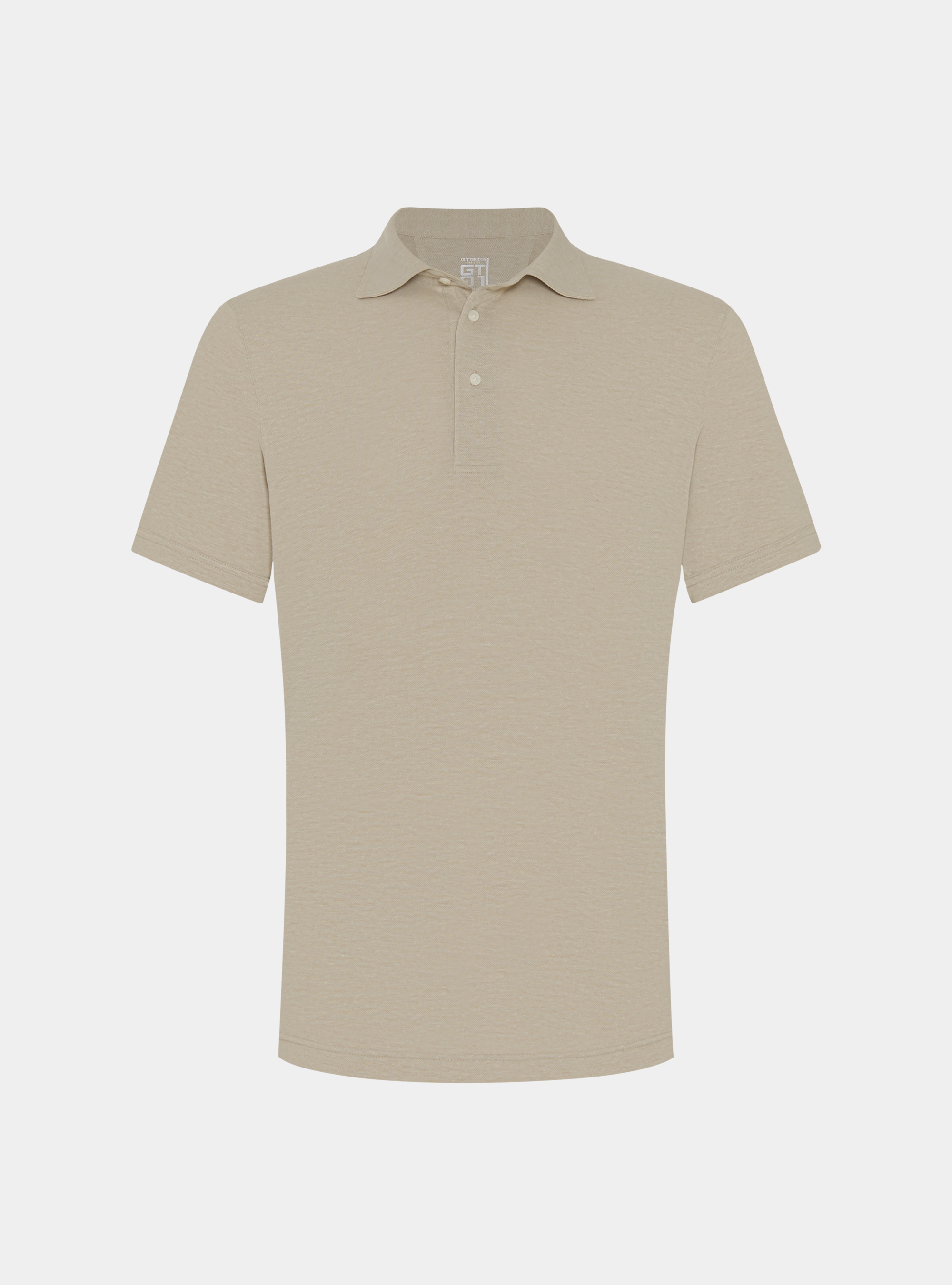 GT01 stretch pique polo shirt, SAND