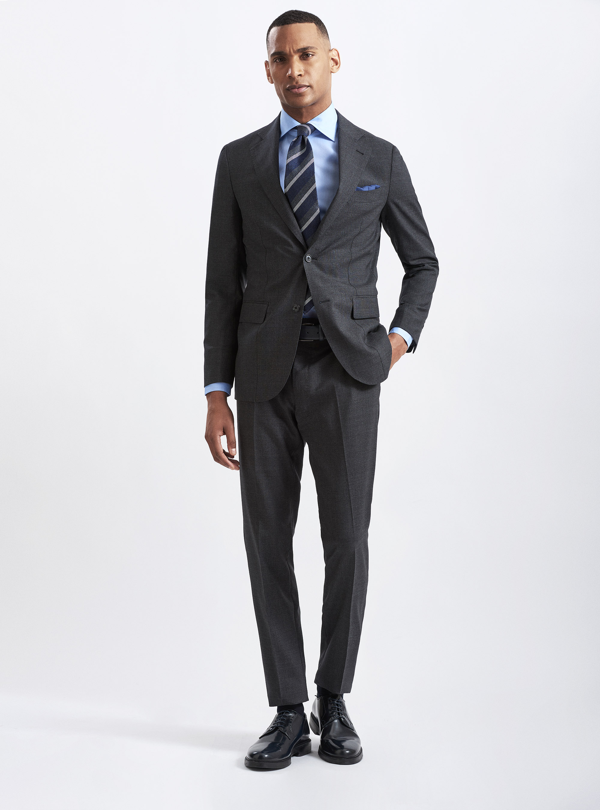 Abito asfalto Vitale Barberis Canonico, 