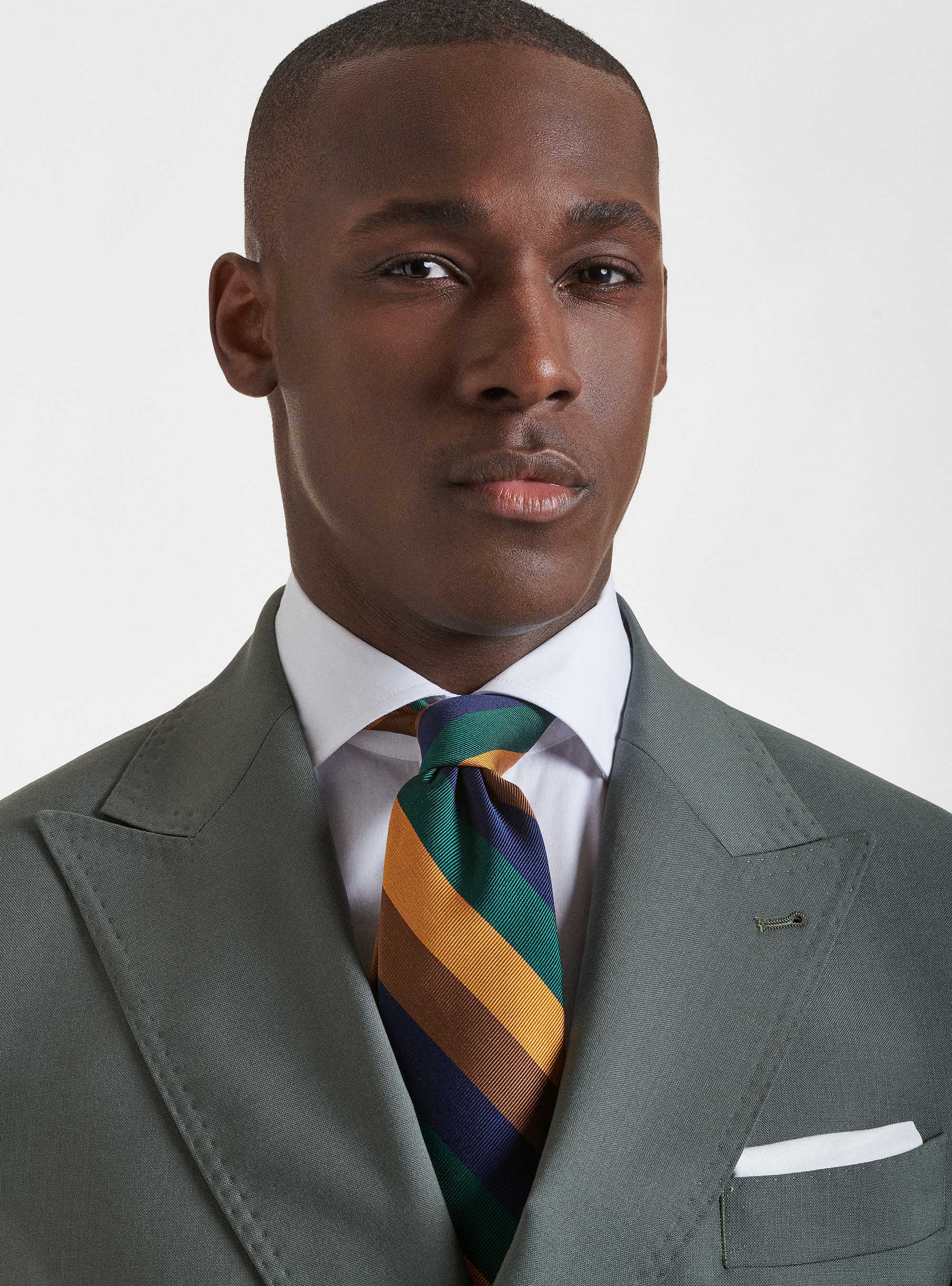 Double-breasted slim fit blazer in pure wool Vitale Barberis Canonico, SALVIA 0602C