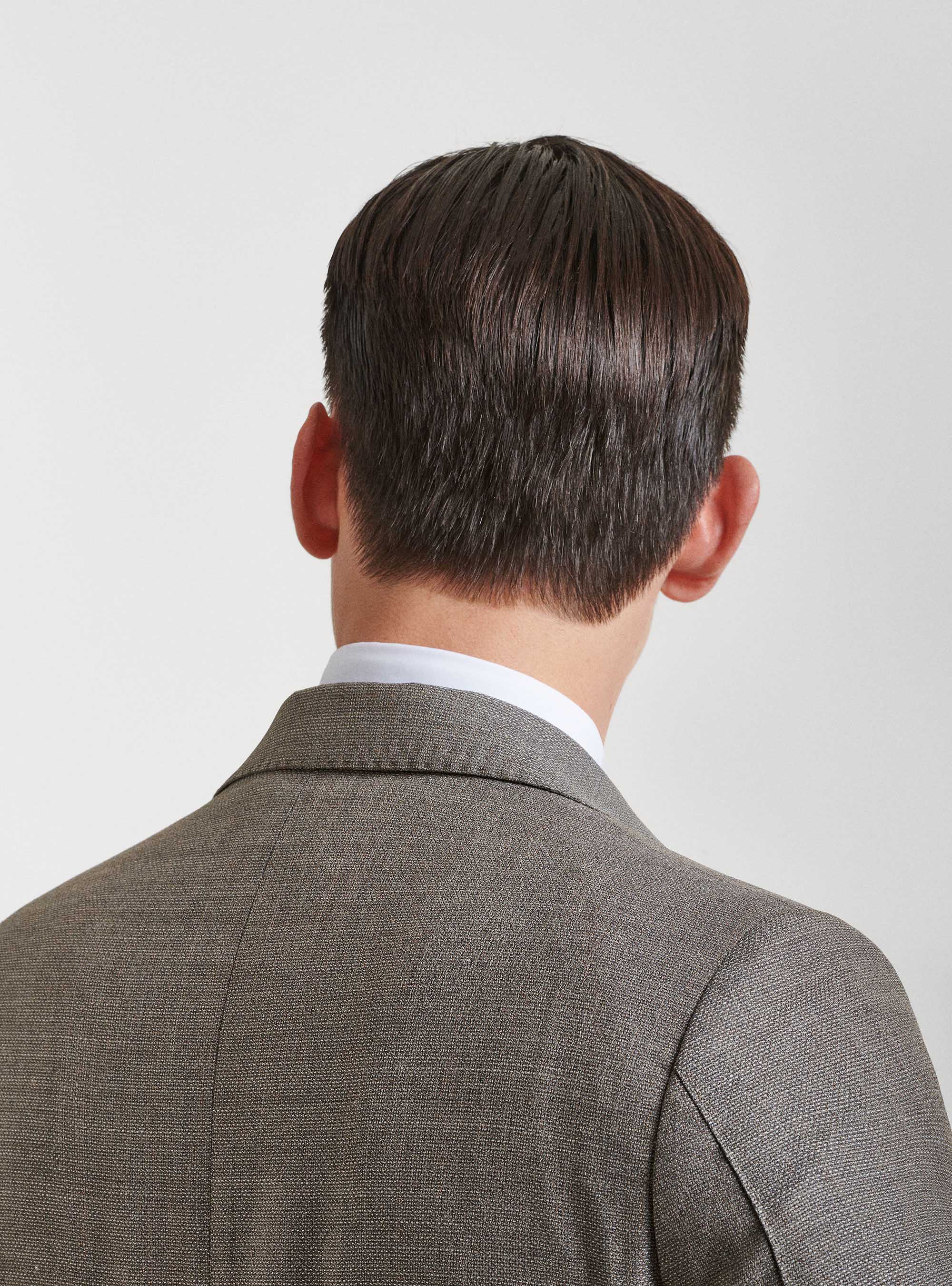 Veste en pure laine Vitale Barberis Canonico, BOUE