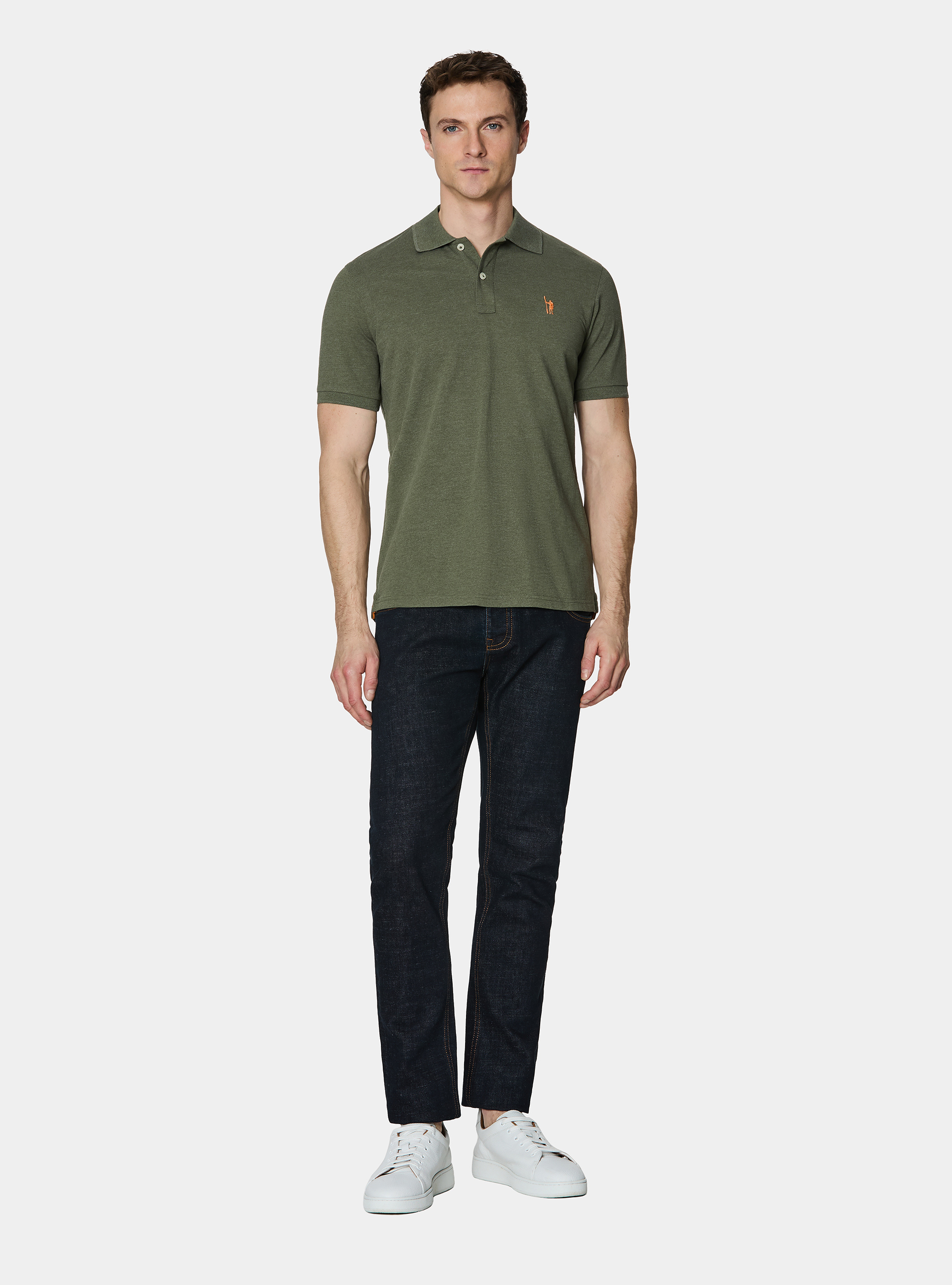 Klassisches Piqu&eacute;-Poloshirt, SALVIA 0602C
