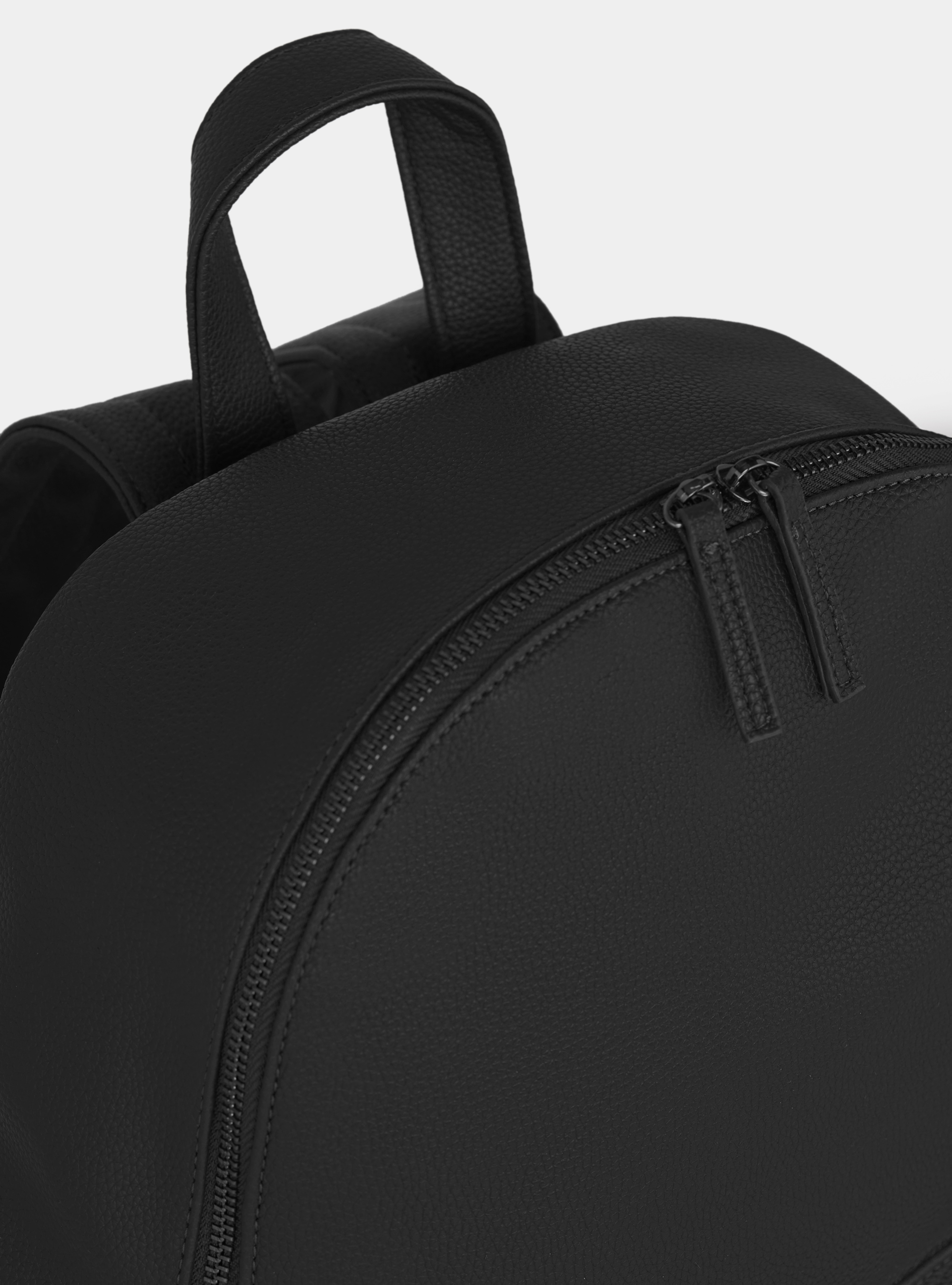 Backpack with pockets, BLACK