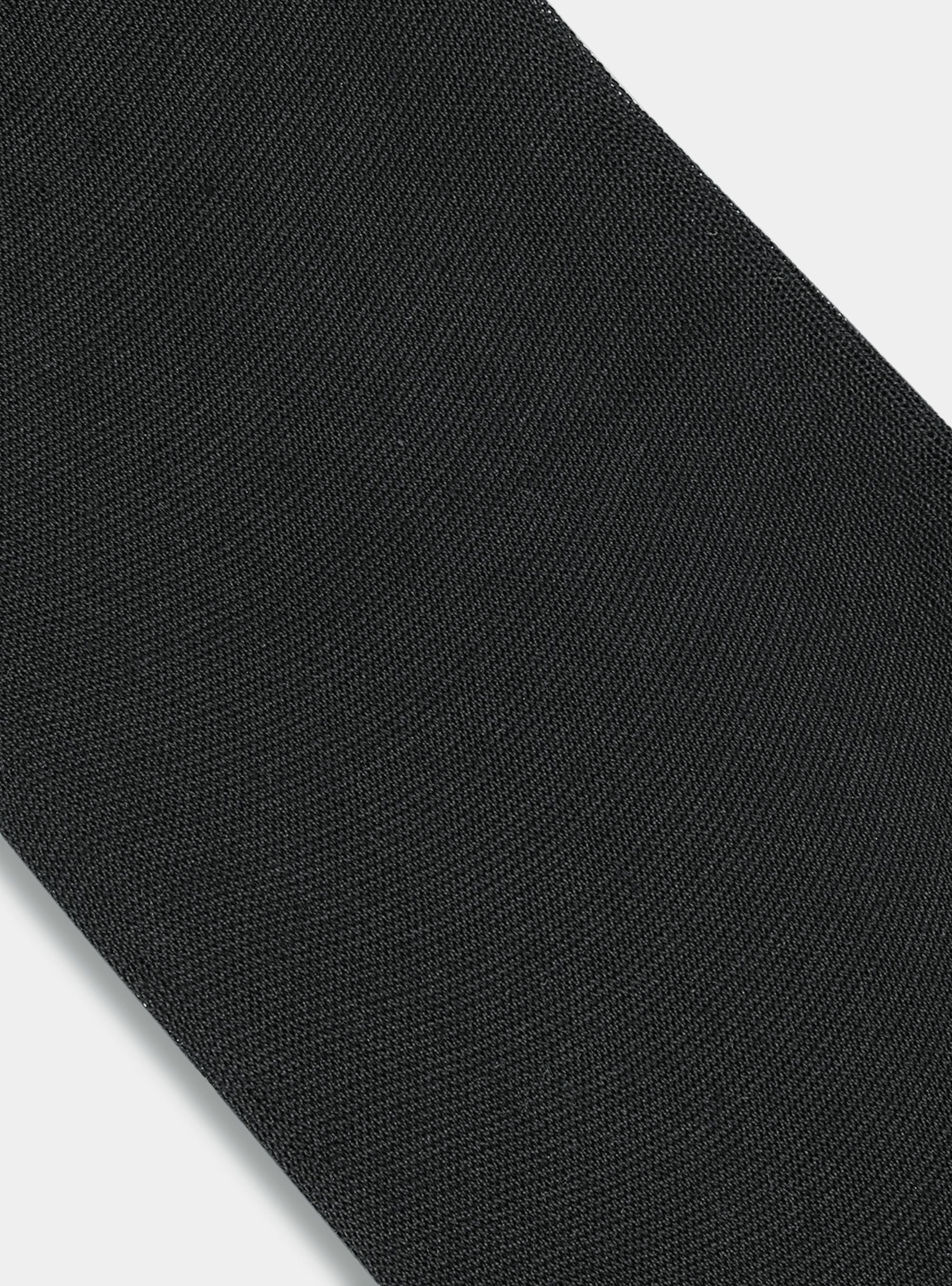 Long socks made of Scottish yarn, ASPHALT GREY