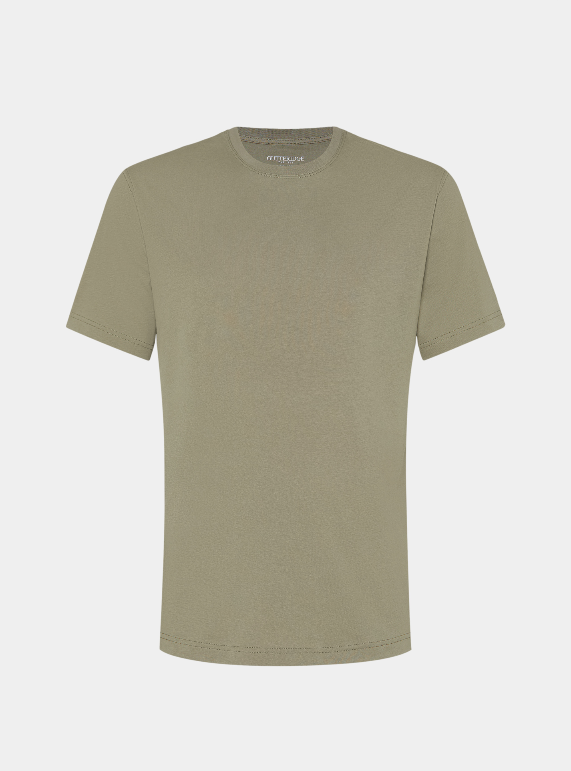 Half-sleeve T-shirt in Supima cotton, SALVIA 0602C