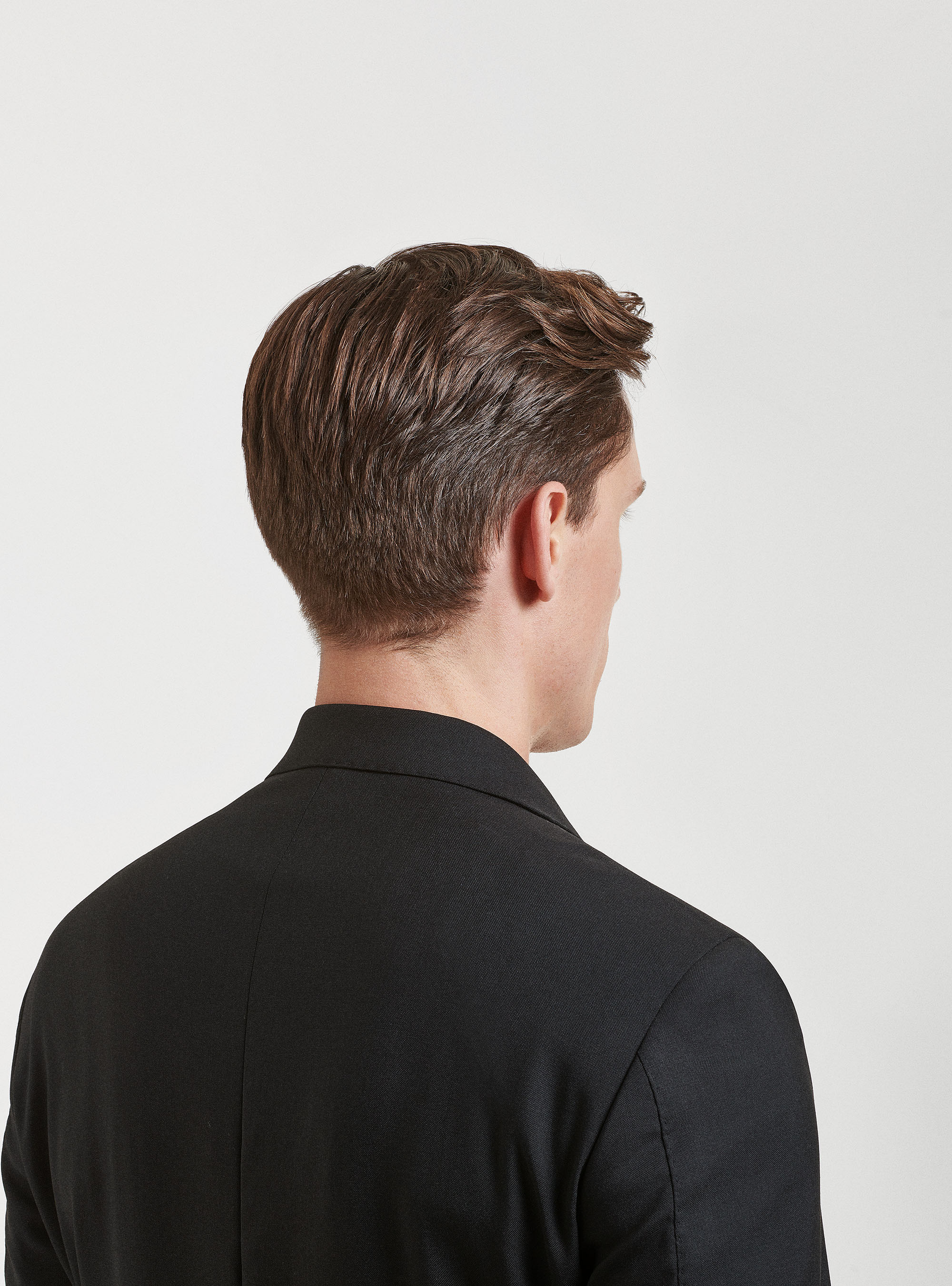 Giacca per abito in pura lana Vitale Barberis Canonico, NERO