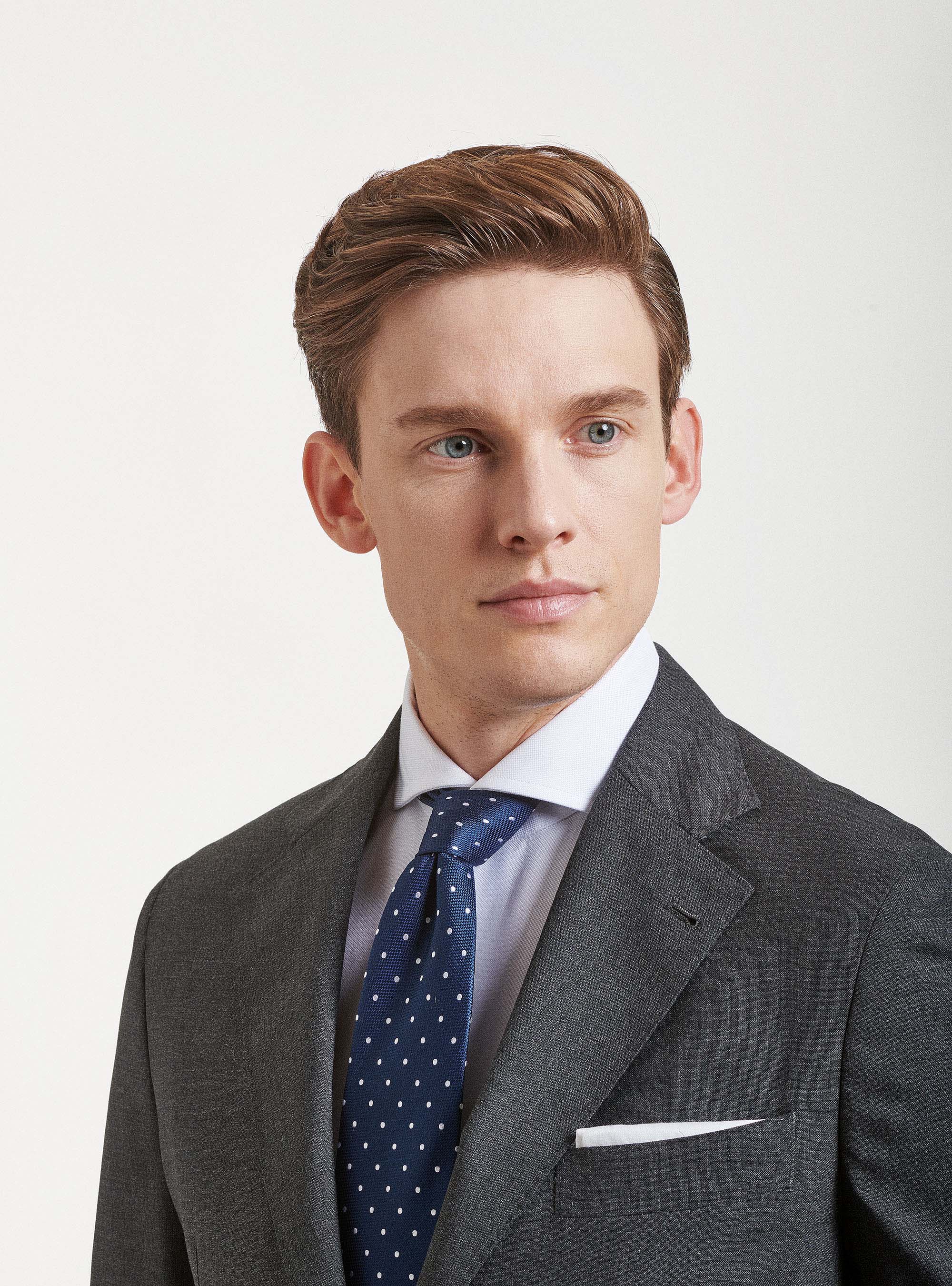 Pure wool suit blazer Vitale Barberis Canonico, ASPHALT GREY