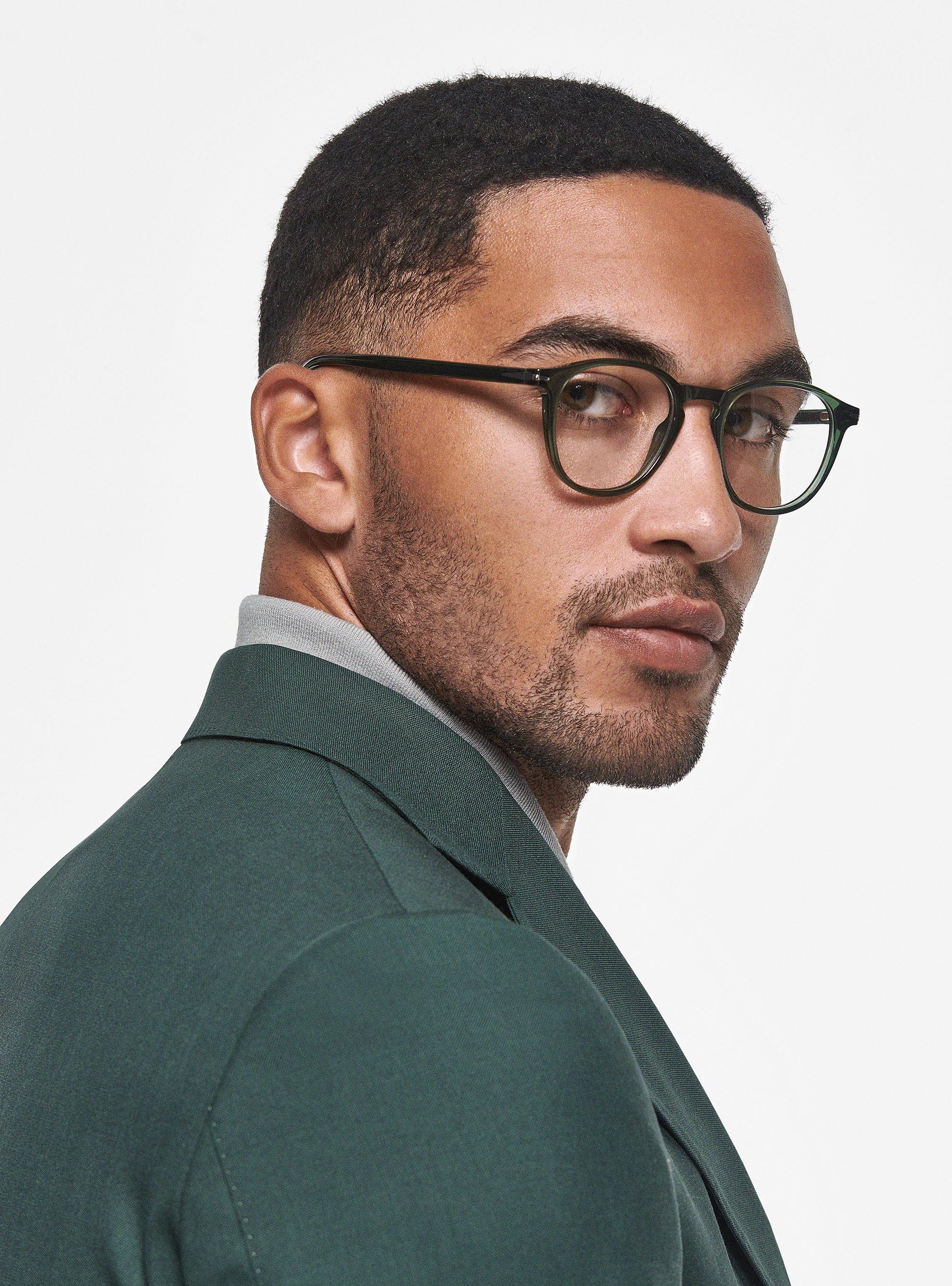 Vitale Barberis Canonico pure wool blazer, GREEN