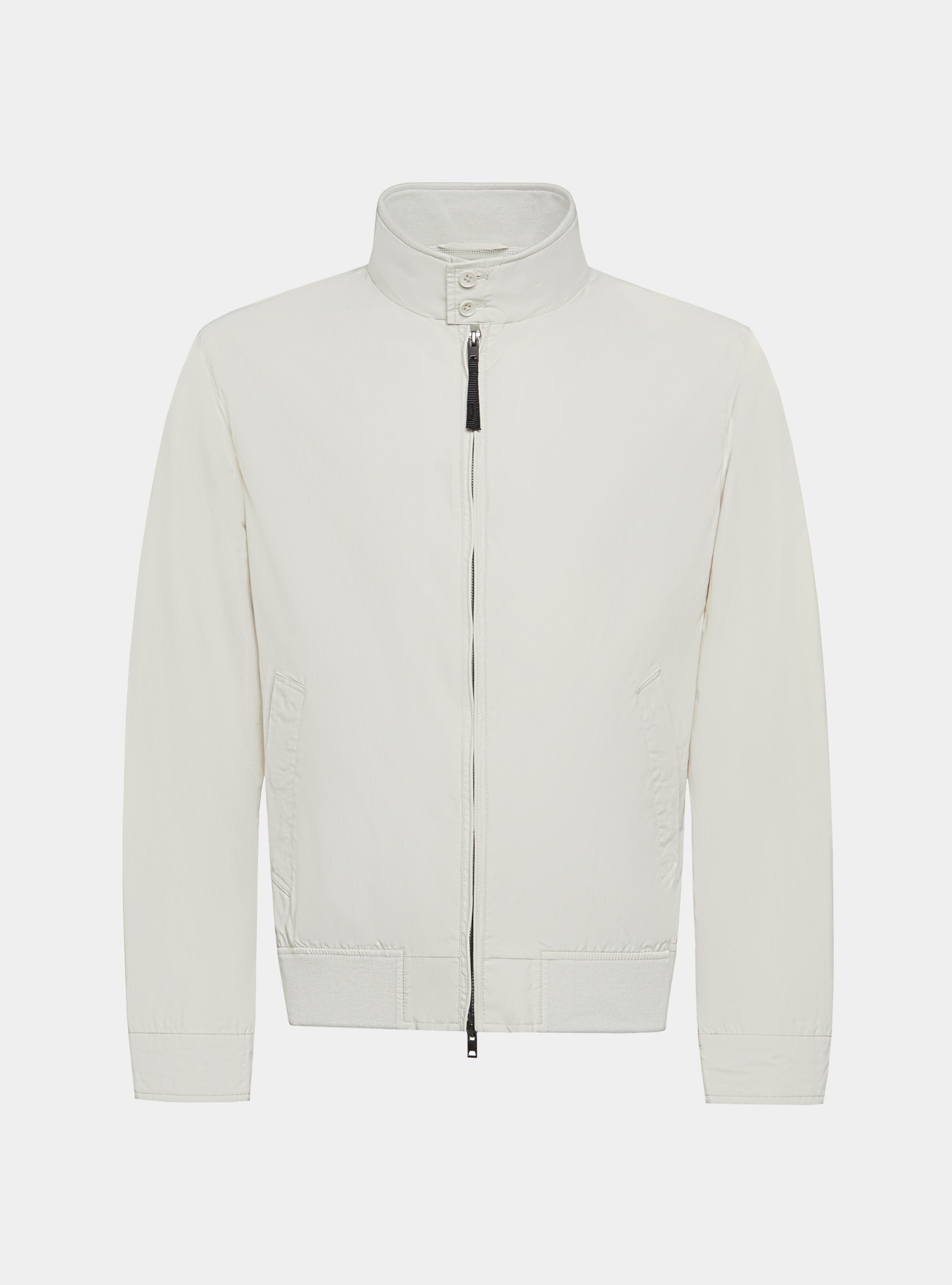 Bomber jacket in technical fabric, ECRU