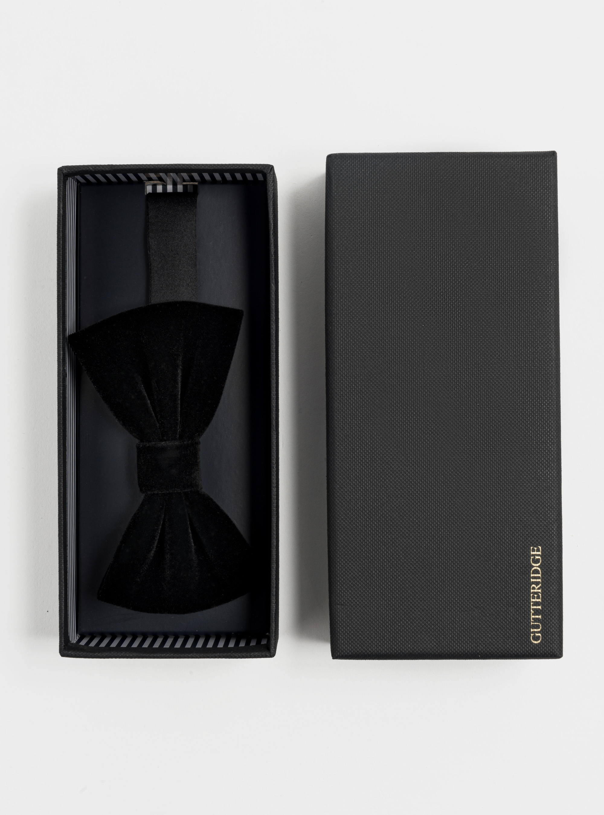 Velours Papillon, NOIR