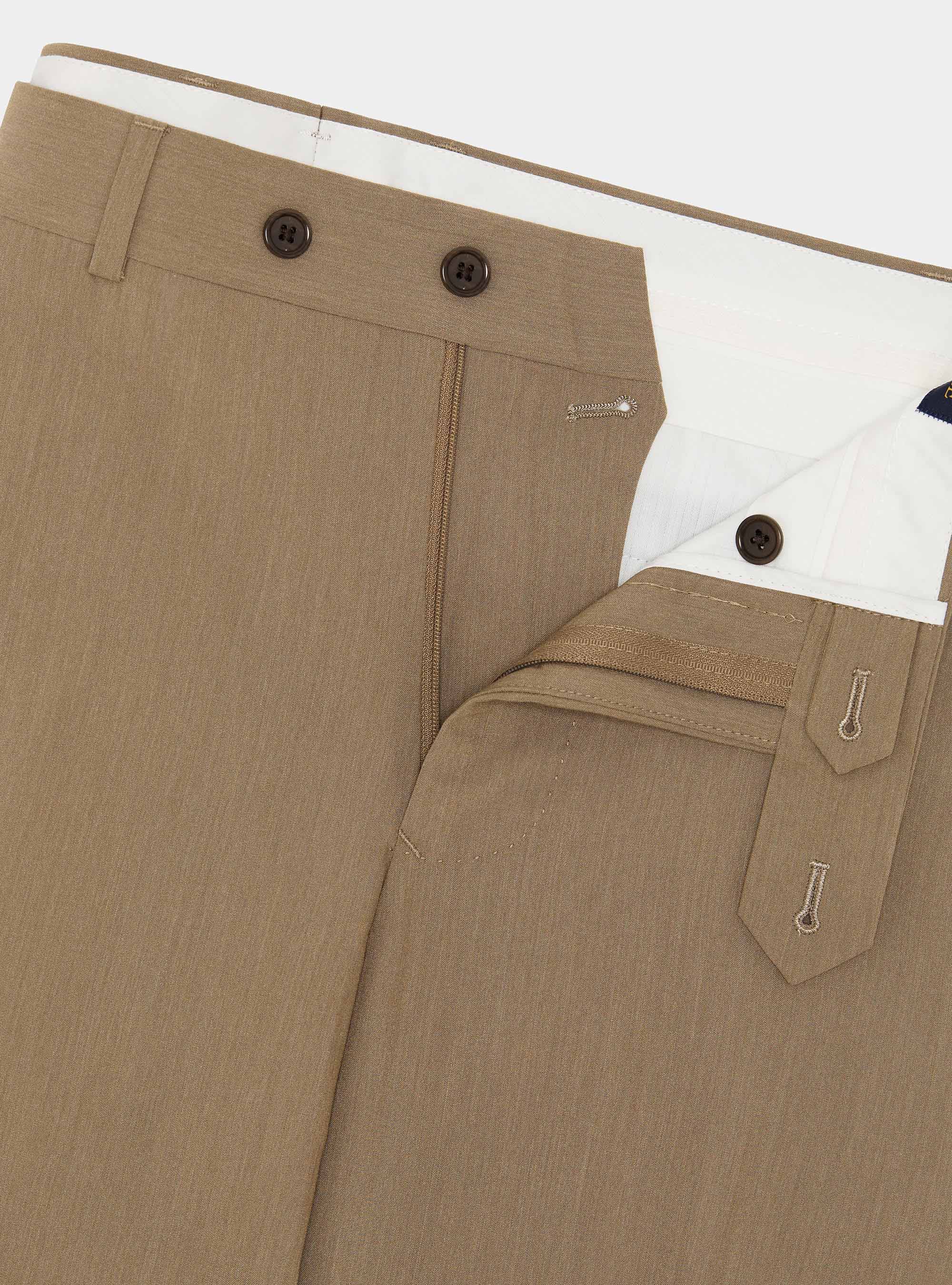 Slim-fit suit trousers, MUD