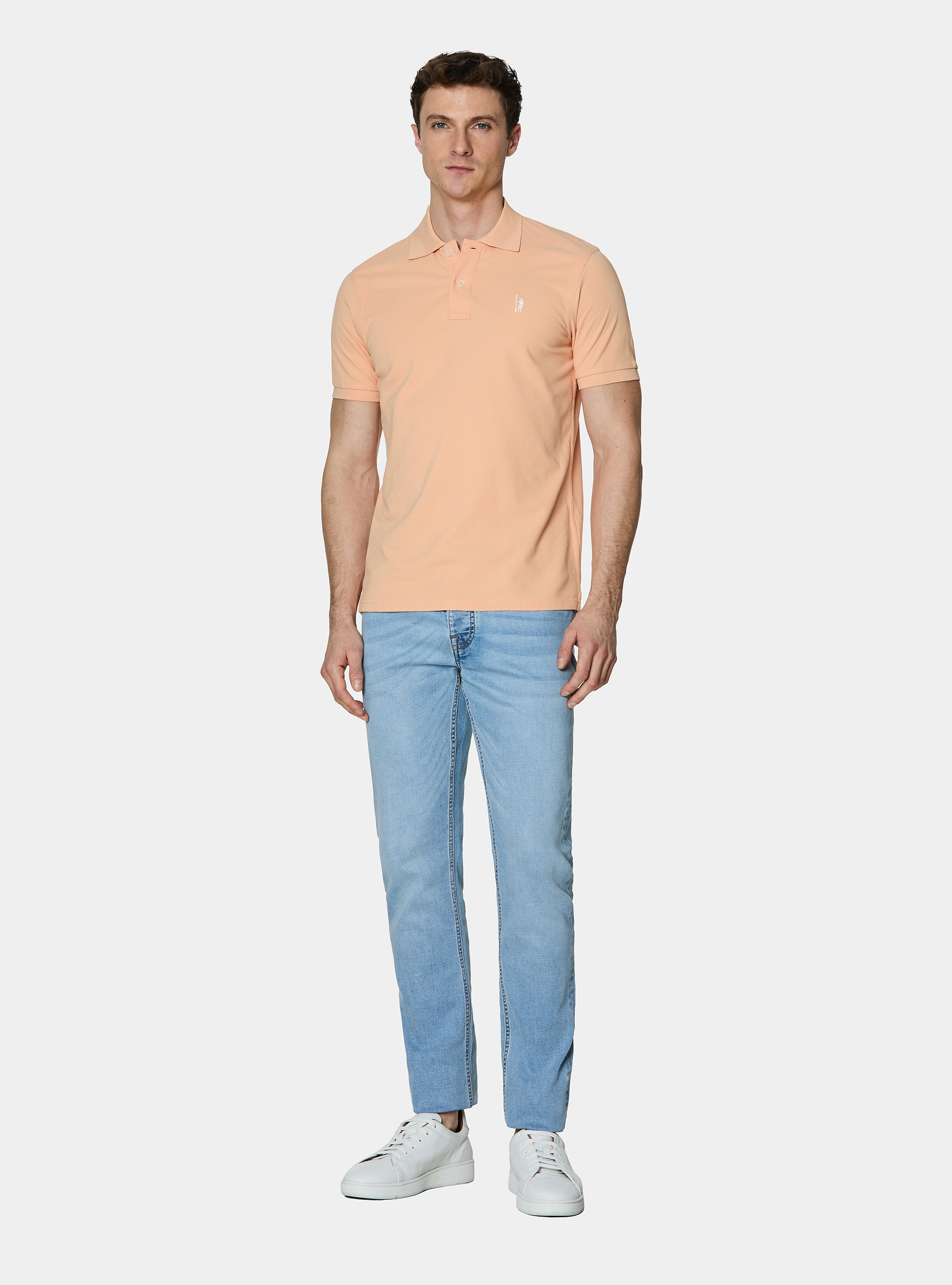Klassisches Piqu&eacute;-Poloshirt, PESCA 0461C