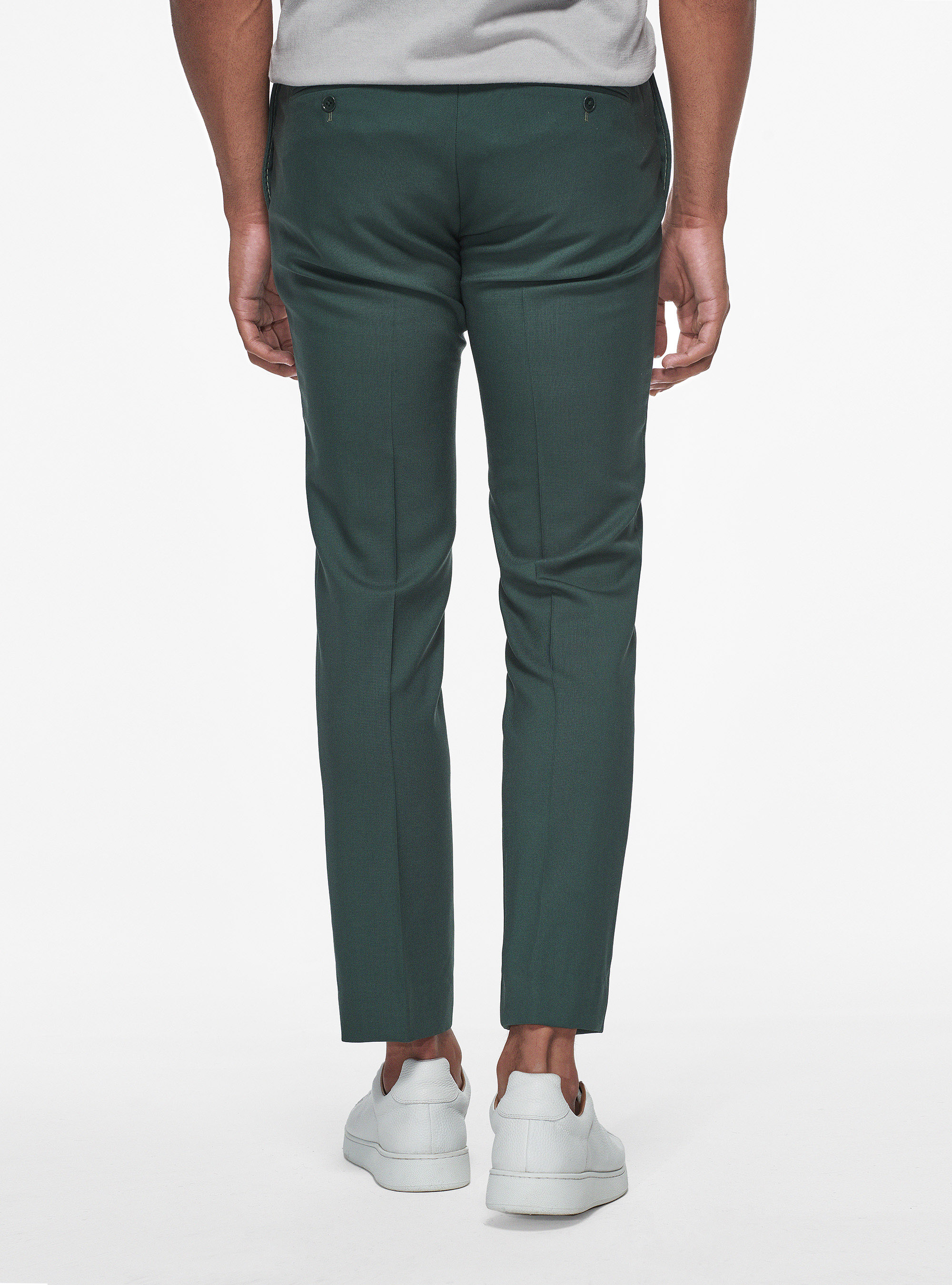 Pure wool trousers Vitale Barberis Canonico, GREEN