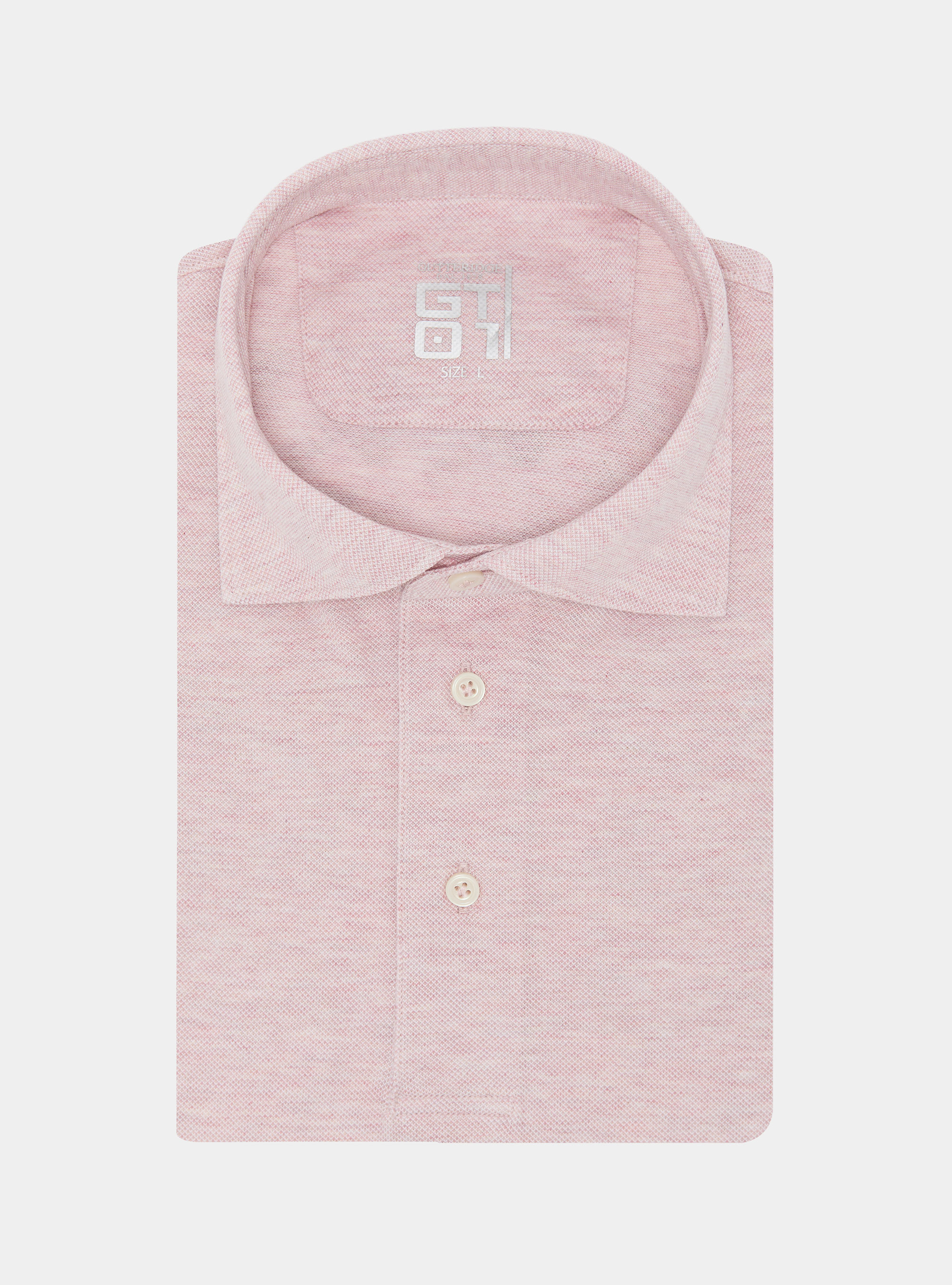 GT01 Stretch-Pique-Poloshirt, ROSA 0487C