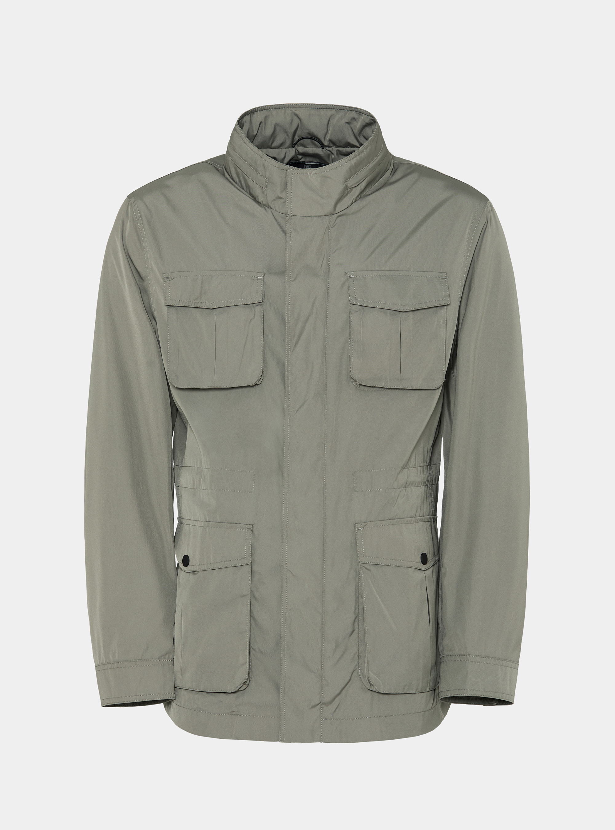 Field jacket in technical fabric, SALVIA 0602C