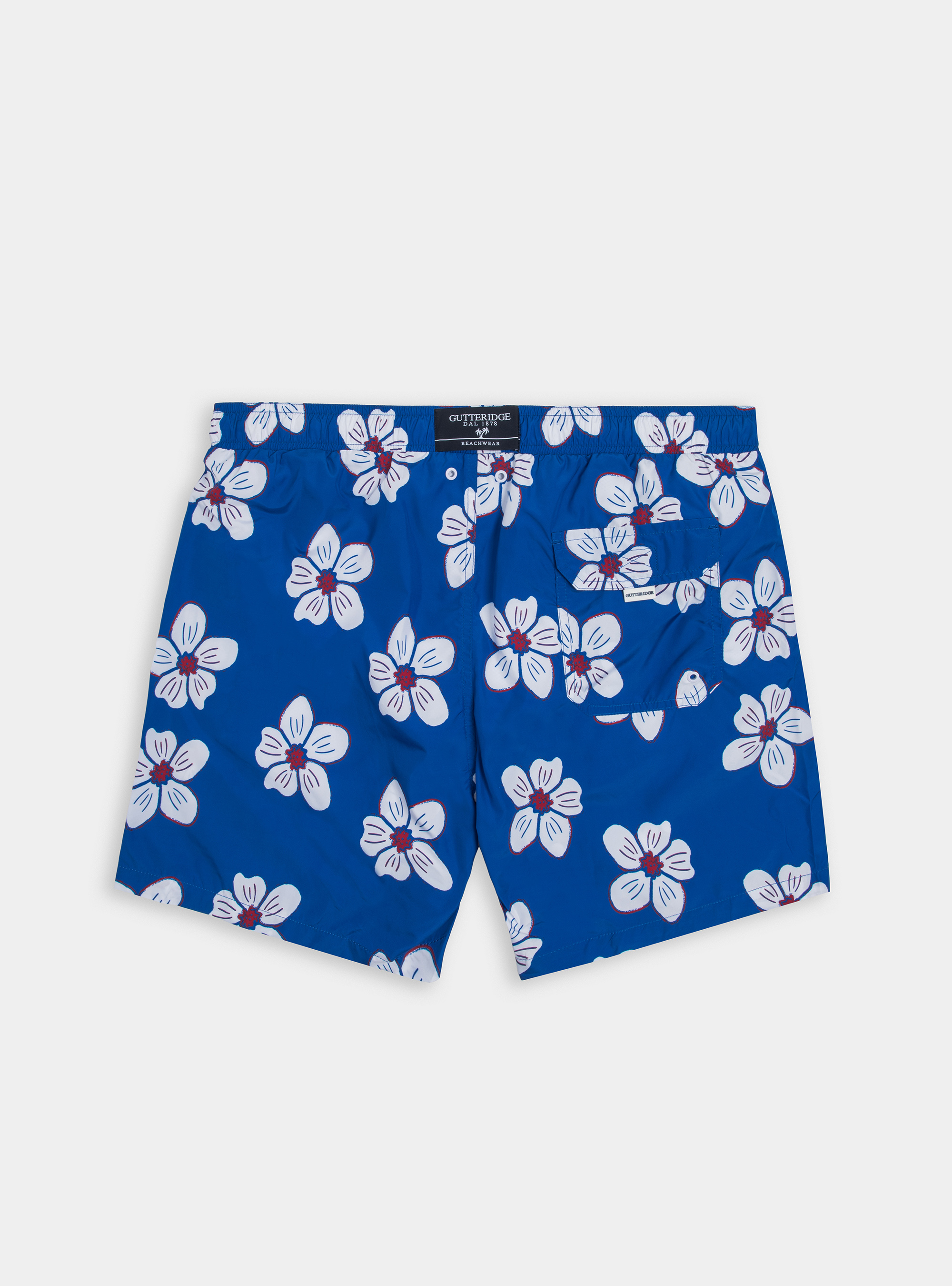 Badehose mit Blumenmuster, ROYAL 0250C