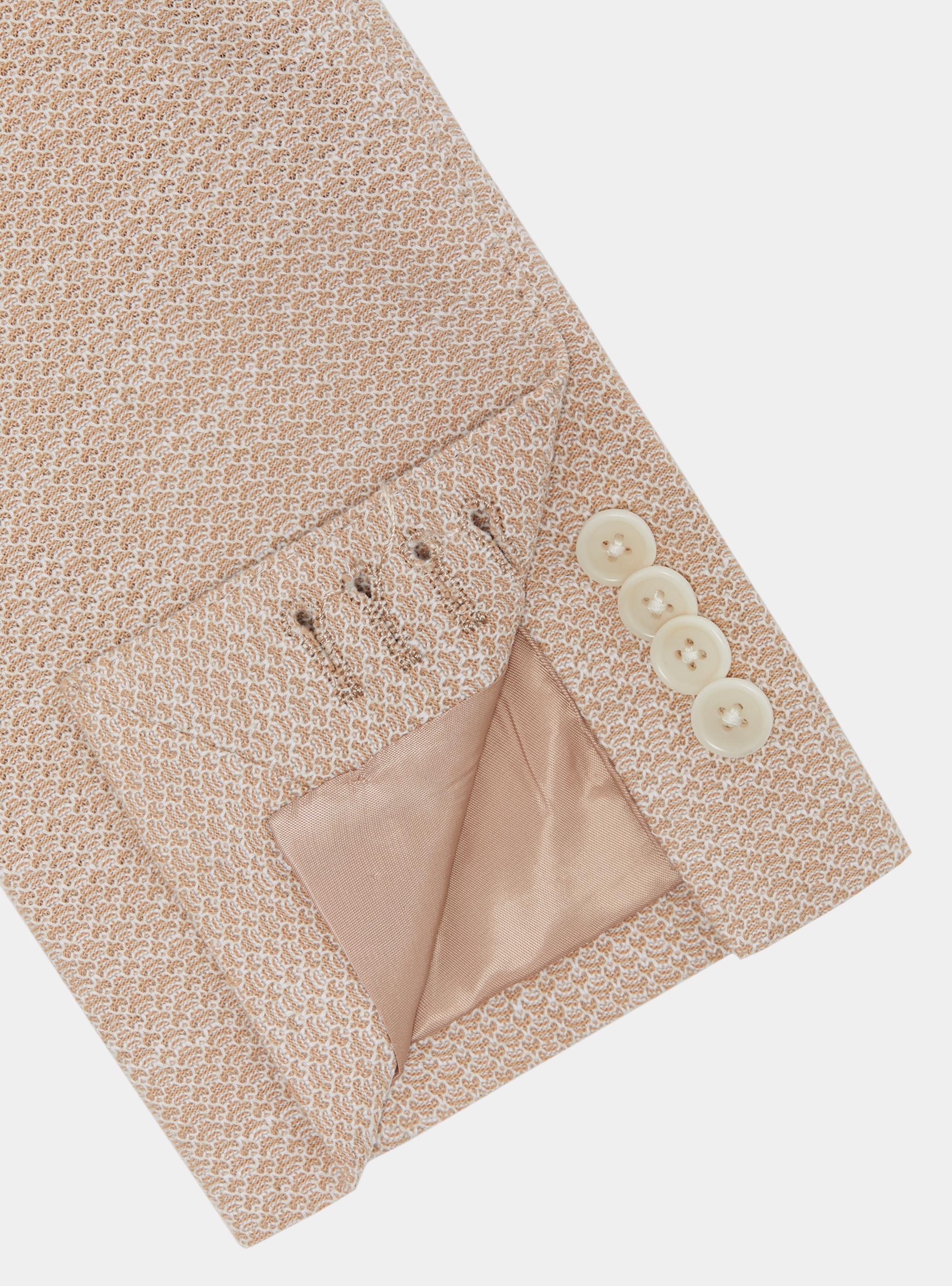Cotton and linen jersey blazer, PESCA 0461C