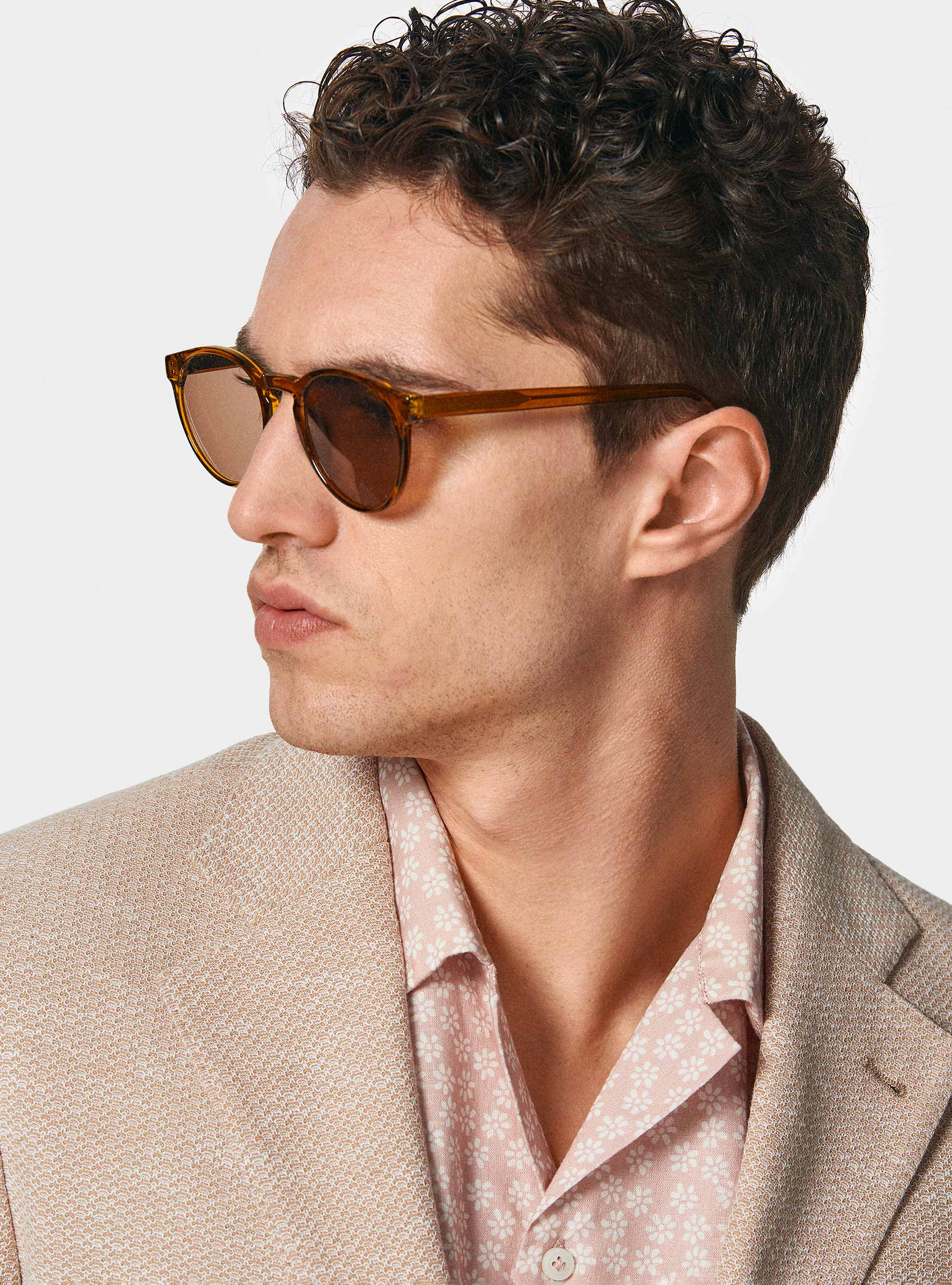 Cotton and linen jersey blazer, PESCA 0461C