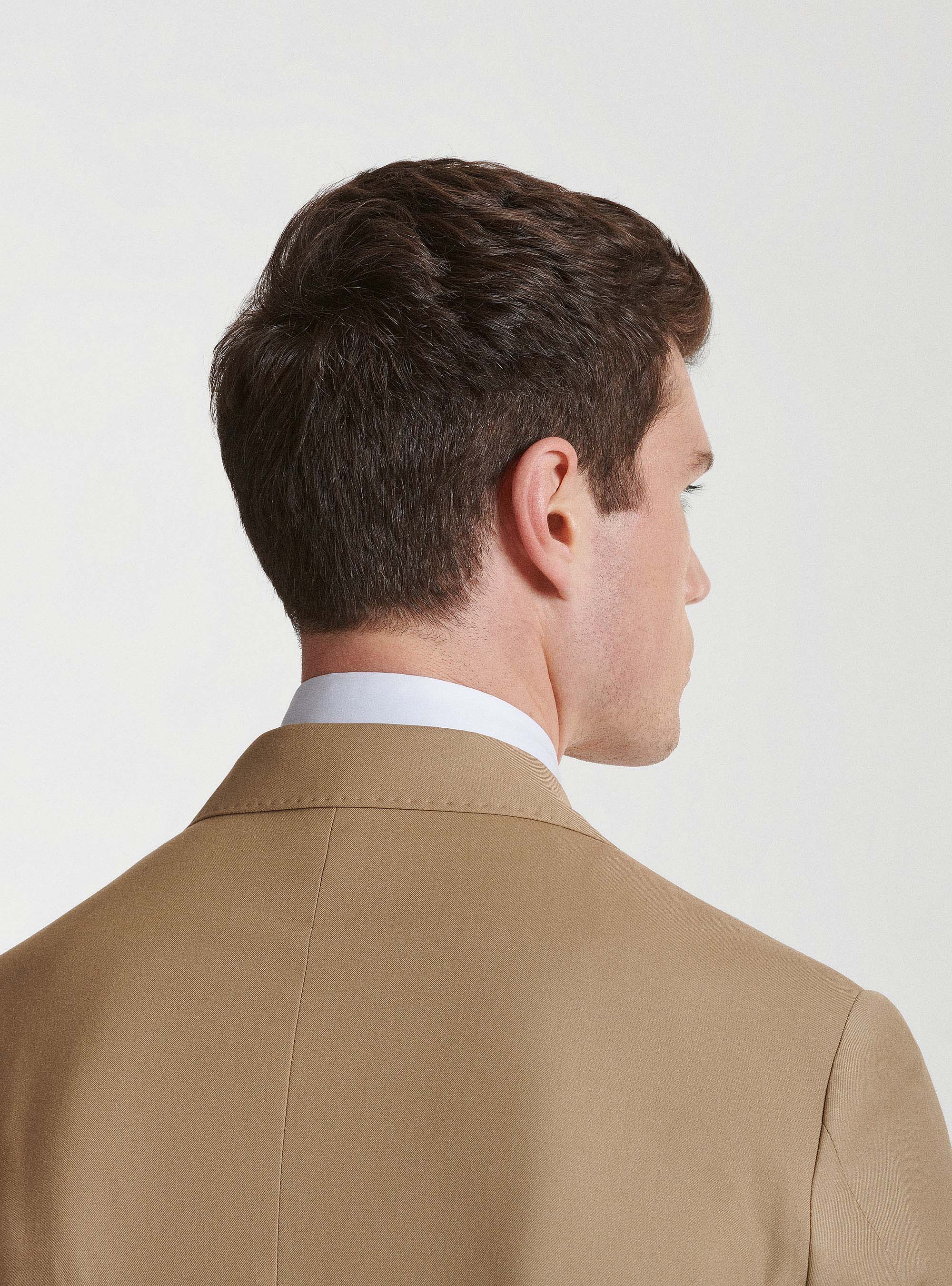 Giacca per abito slim fit, SABBIA