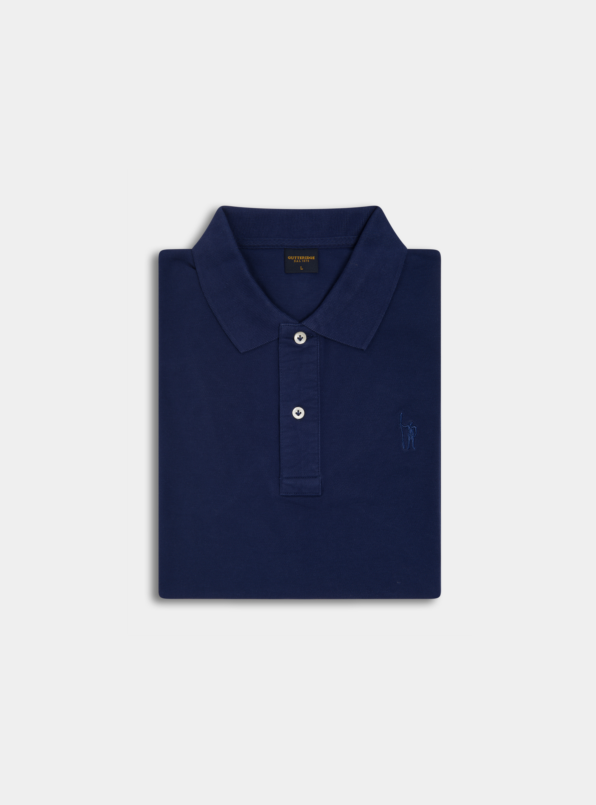 Klassisches Piqu&eacute;-Poloshirt, BLUE 0241C